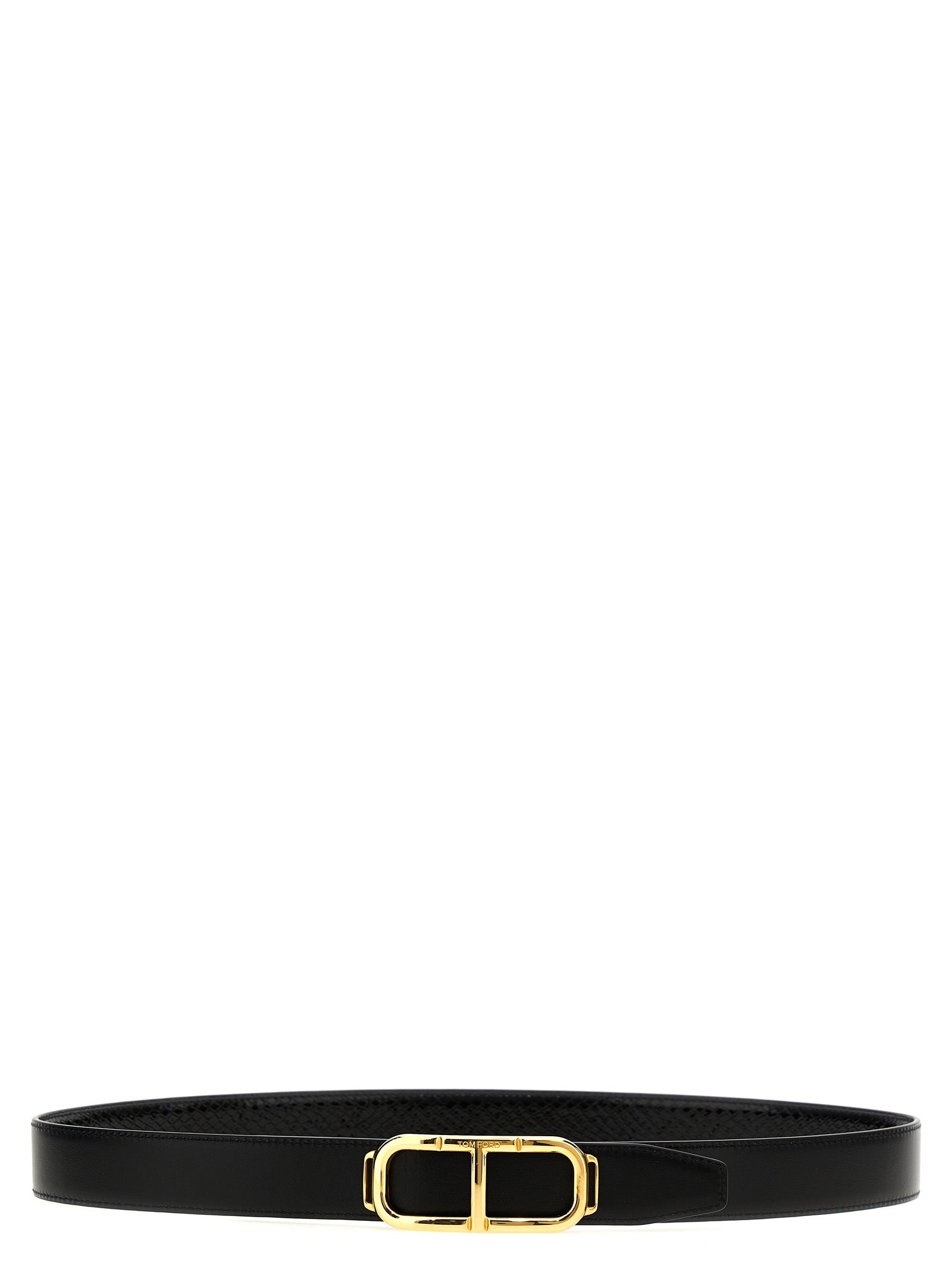 Tom Ford Schwarzer Ledergürtel Regular