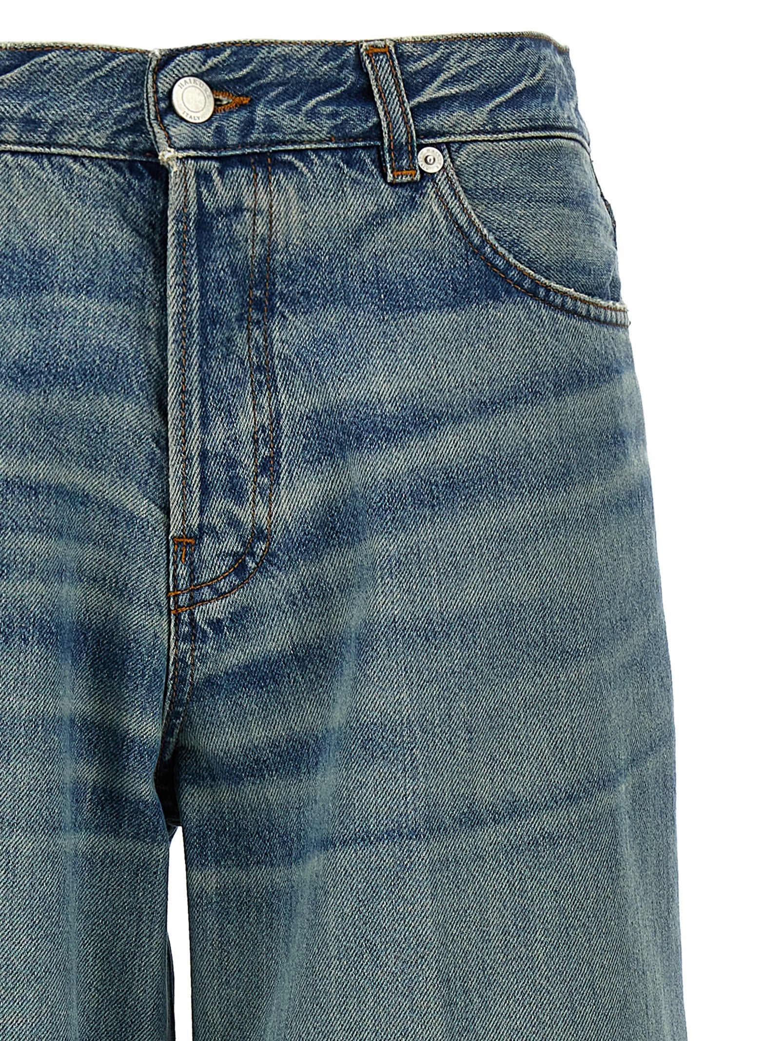 Haikure Blaue Baumwolljeans Denim