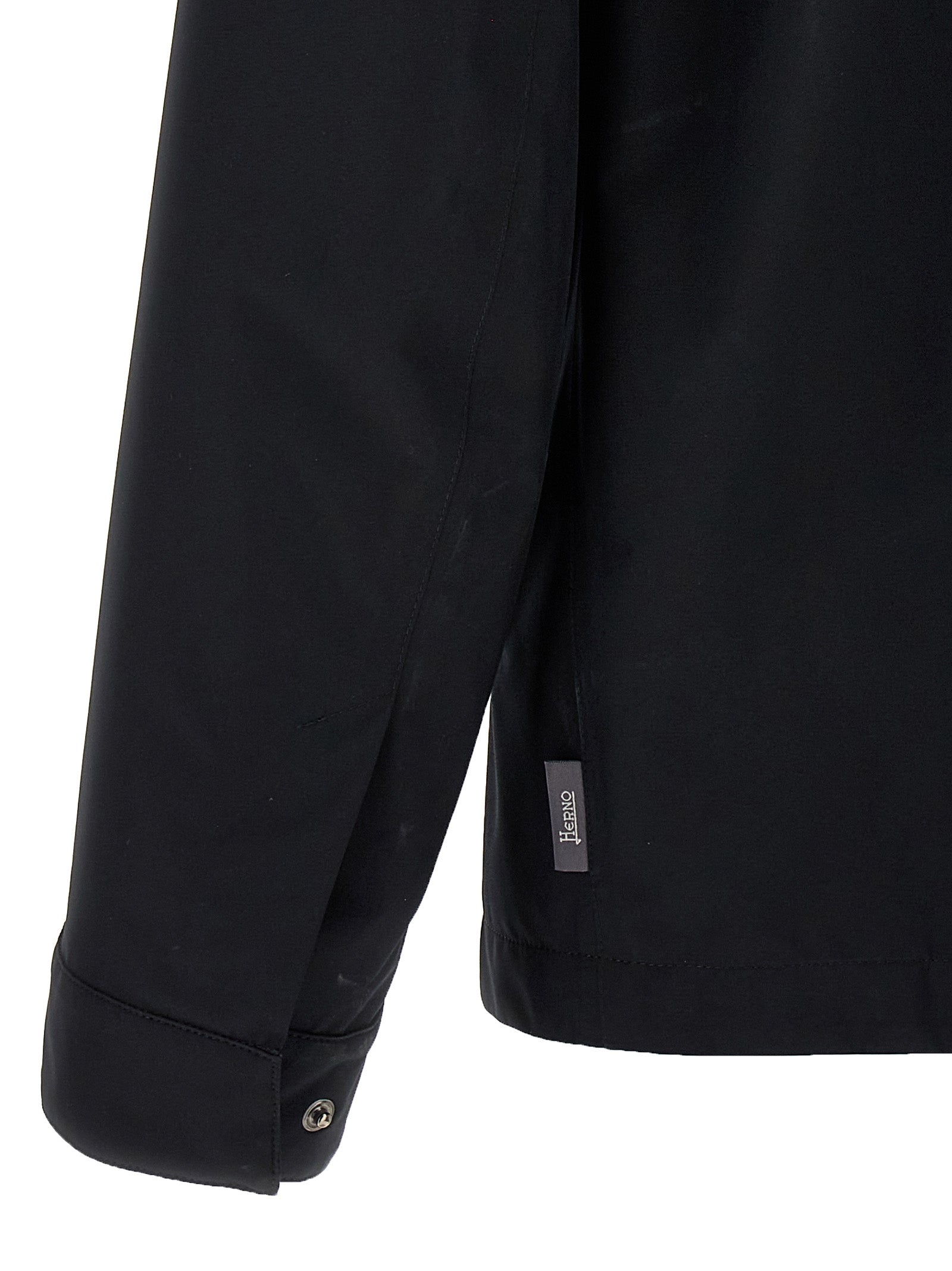 Herno Schwarze Shell-Jacke aus Polyester