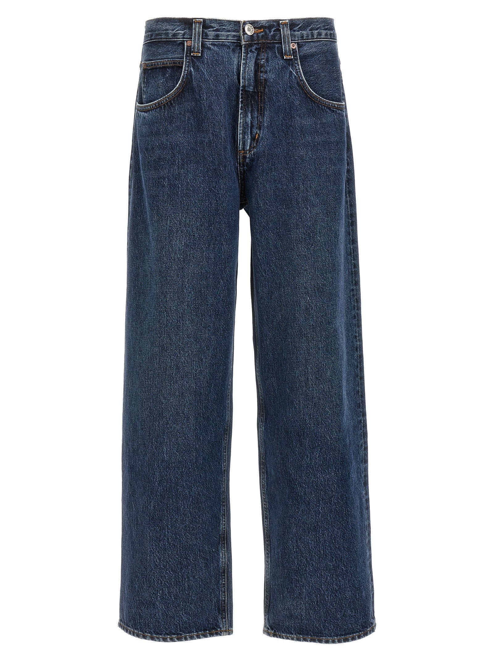 Agolde Blaue Baumwolljeans Denim