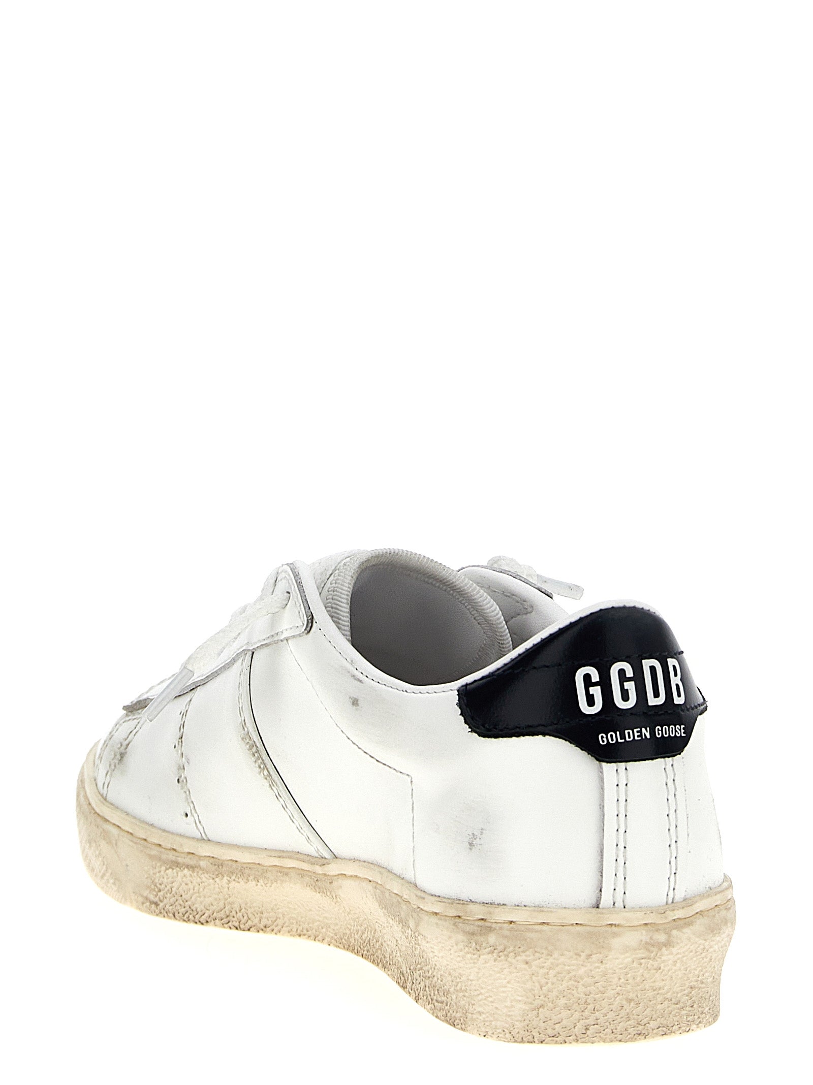 Golden Goose Blaue Sneaker aus Rindsleder