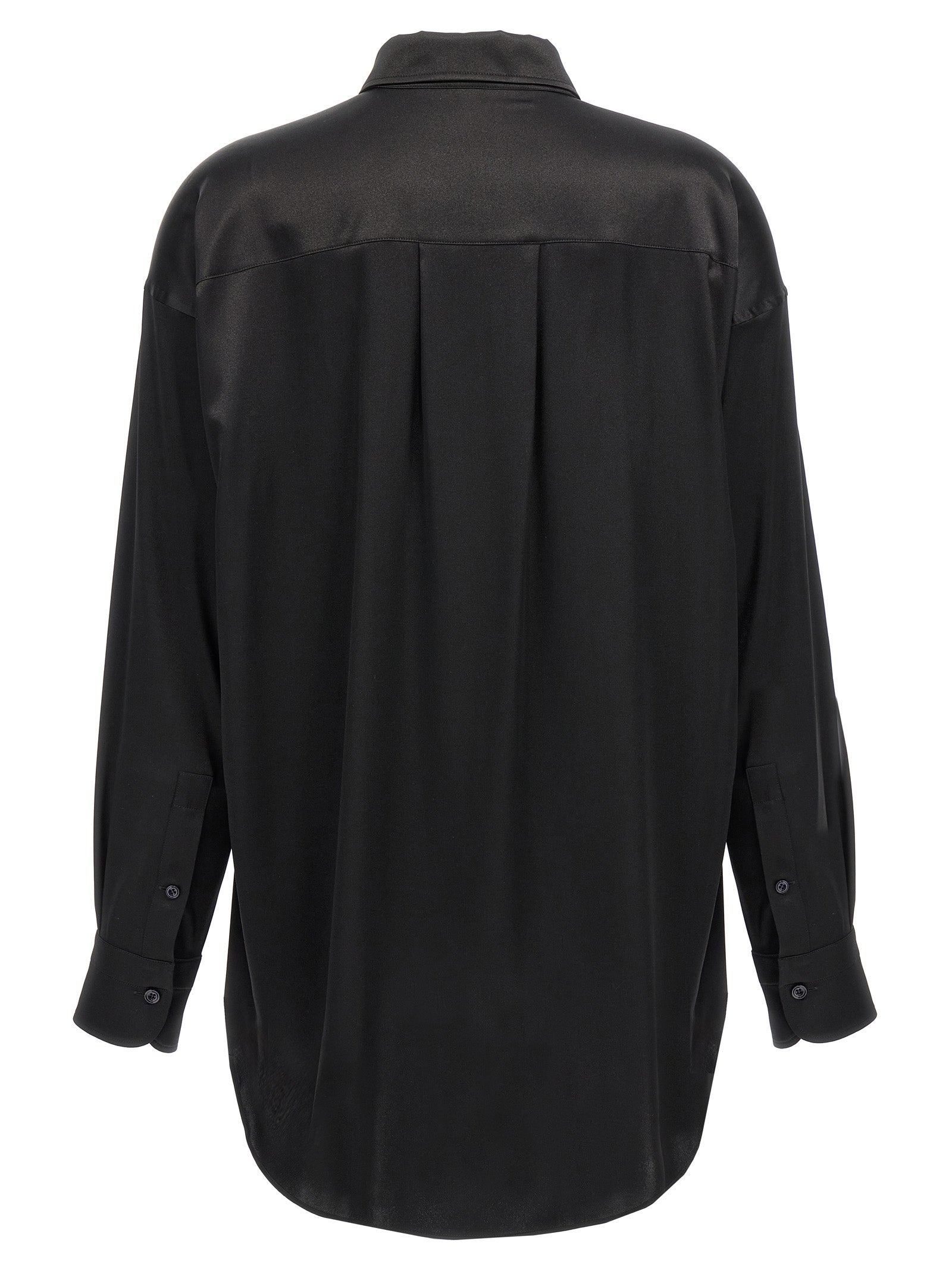 Tom Ford Schwarze Seidenbluse