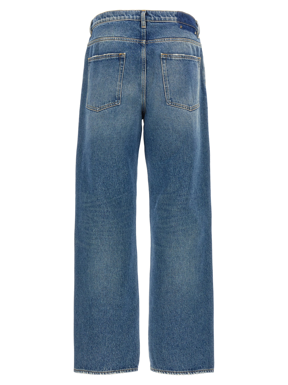 Golden Goose Blaue Jeans aus Baumwolle im geraden Schnitt