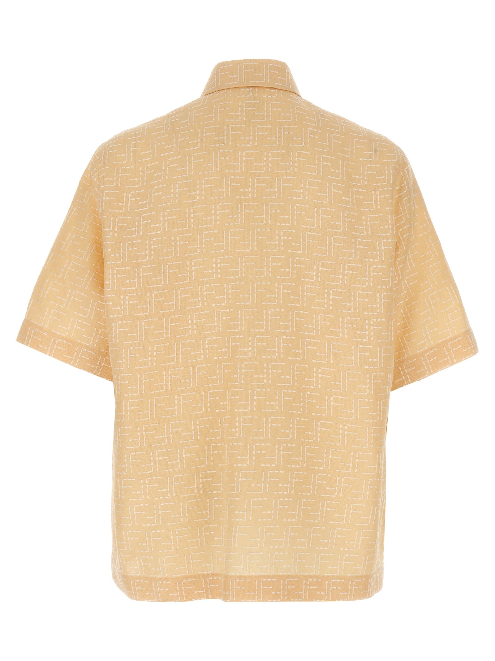 Fendi Bicolor Leinenbluse