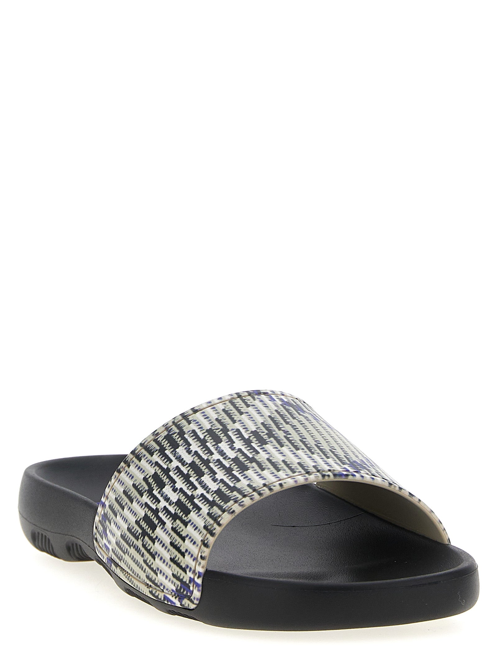 Burberry Multicolor Polyurethan-Sandalen