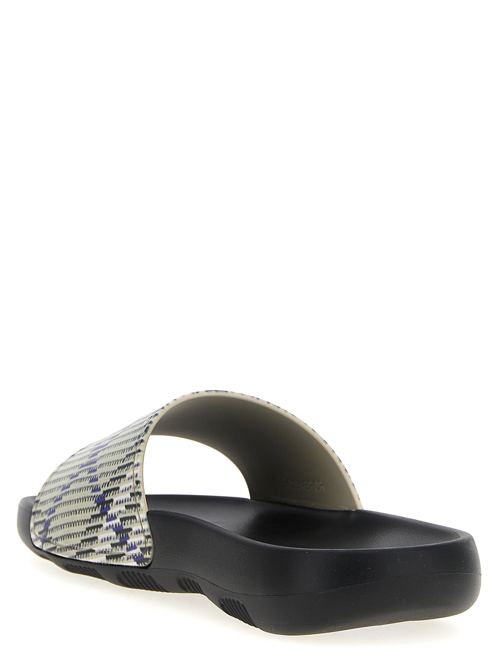 Burberry Multicolor Polyurethan-Sandalen