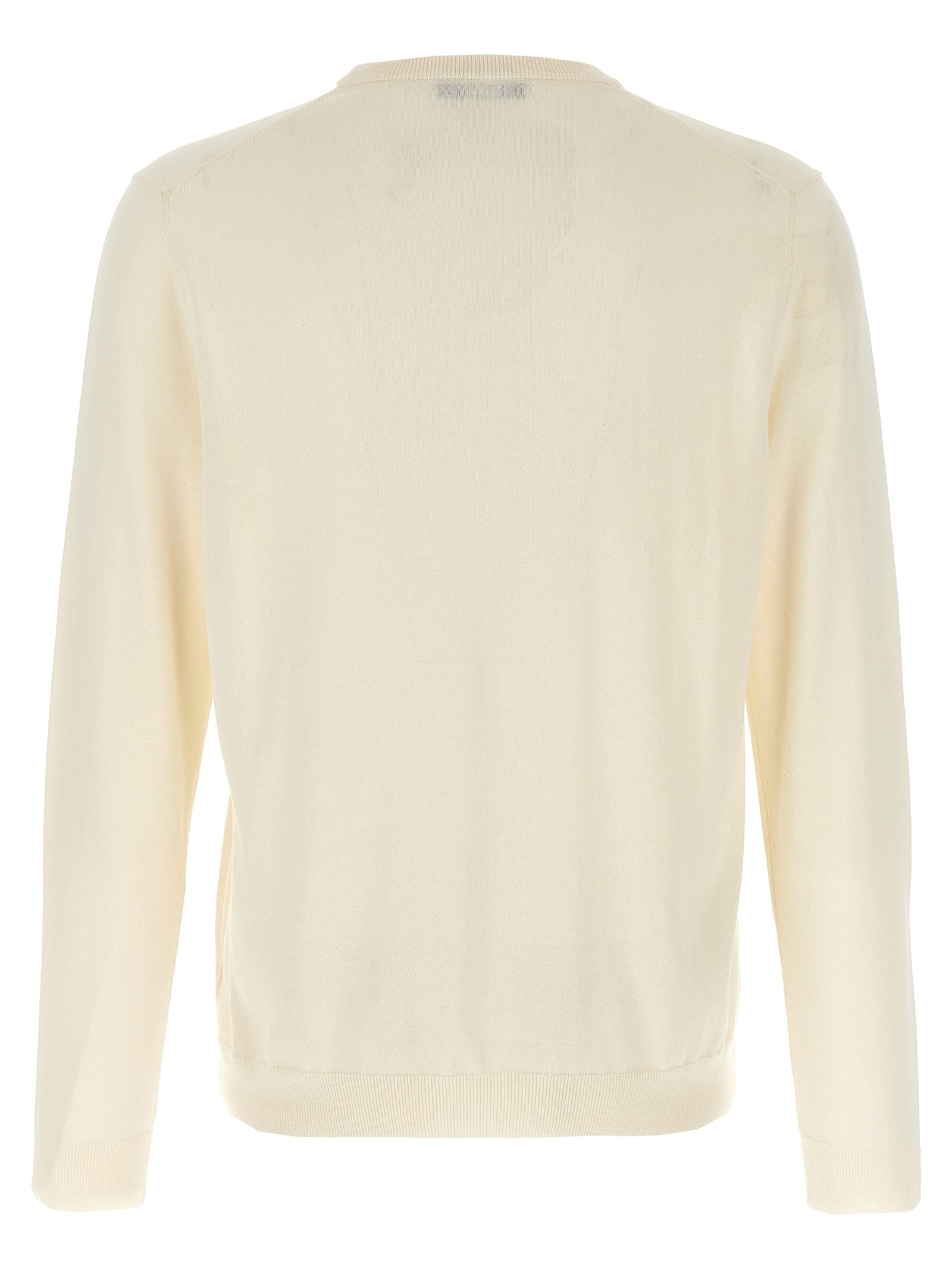 ZANONE Weißer Strickcardigan aus Baumwolle