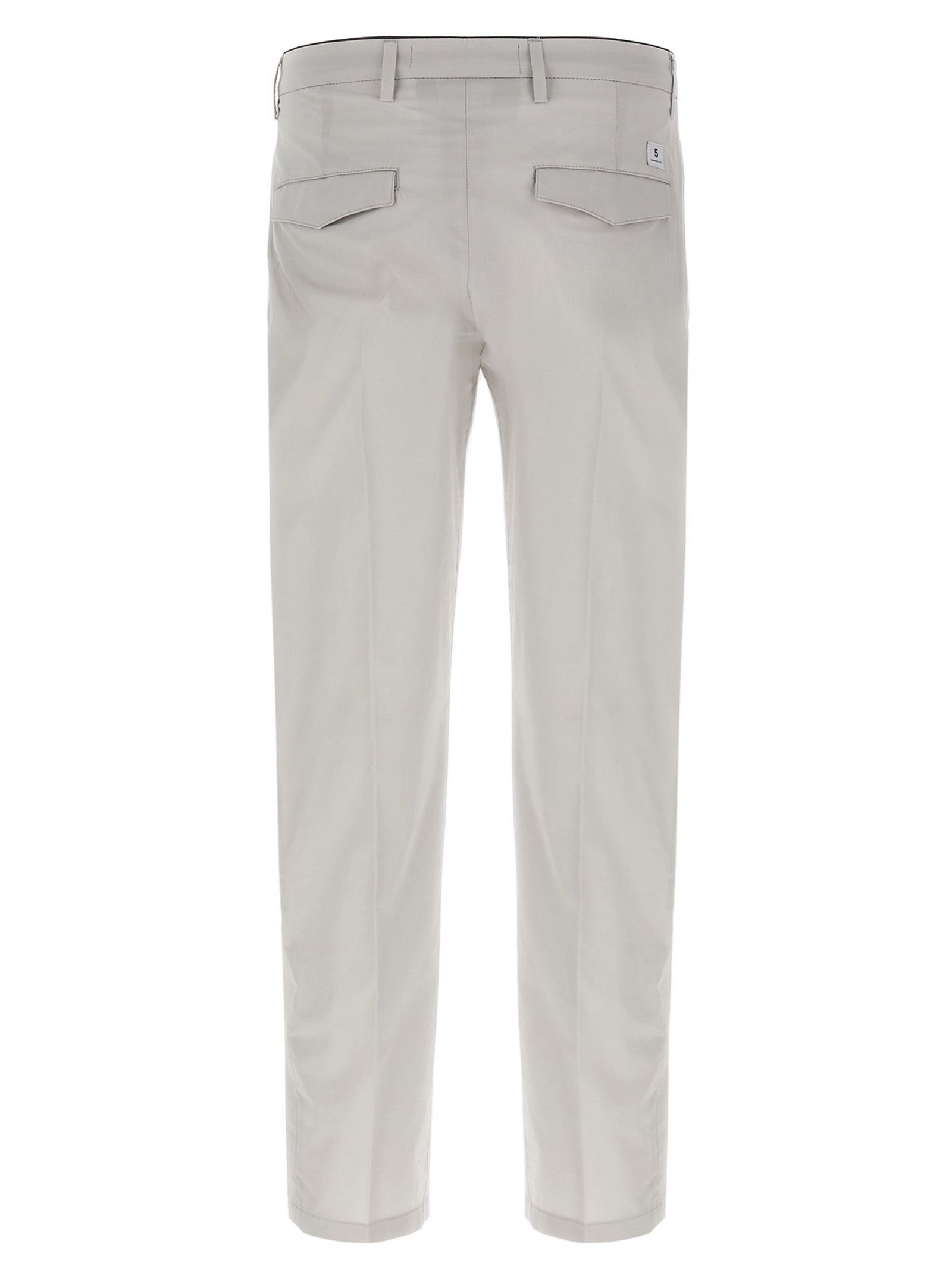 Department 5 Graue Baumwoll-Cropped-Hose