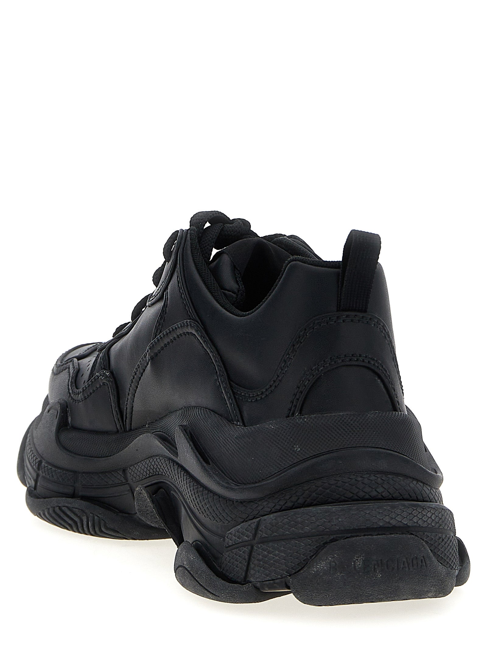Balenciaga Schwarze Sneaker aus Polyethylen