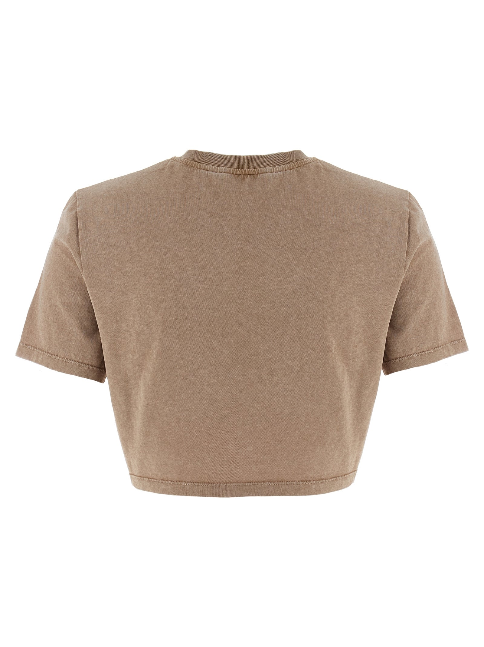 Fendi Braunes Baumwoll-T-Shirt