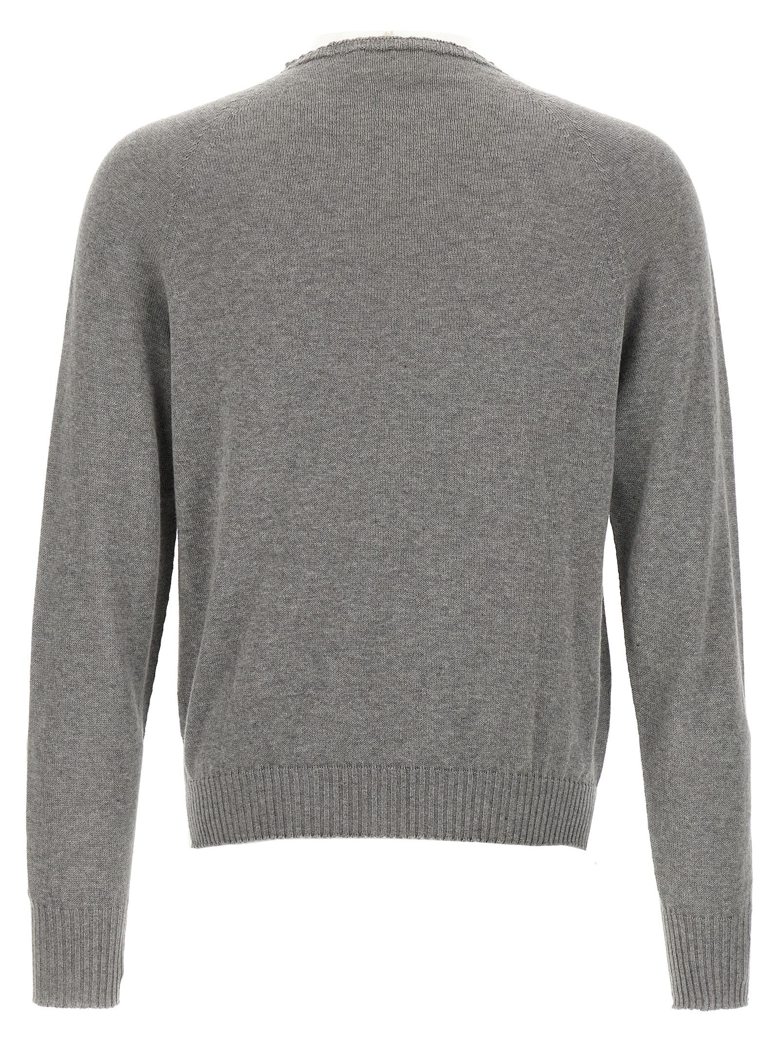MA'RY'YA Grauer Baumwollcardigan