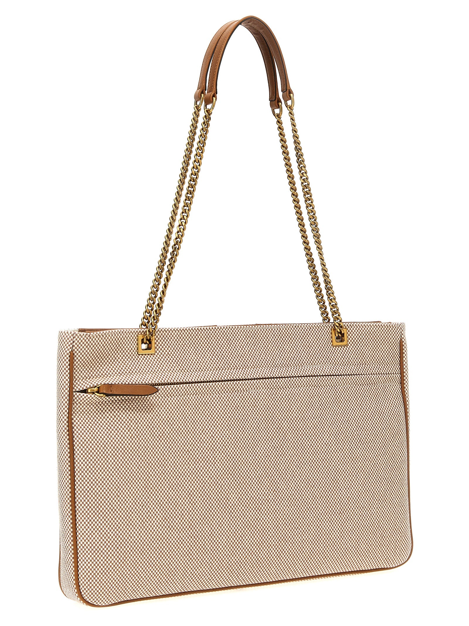 Valentino Garavani Beige Baumwolltasche