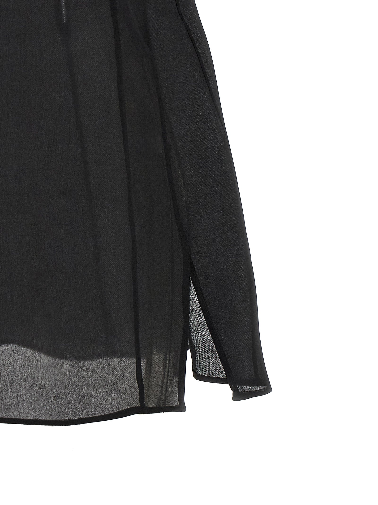 Khaite Schwarze Seiden-Tanktops