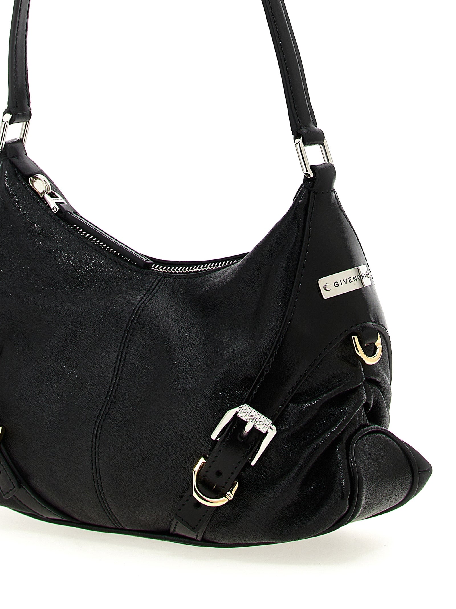 Givenchy Schwarze Lammleder-Schultertasche