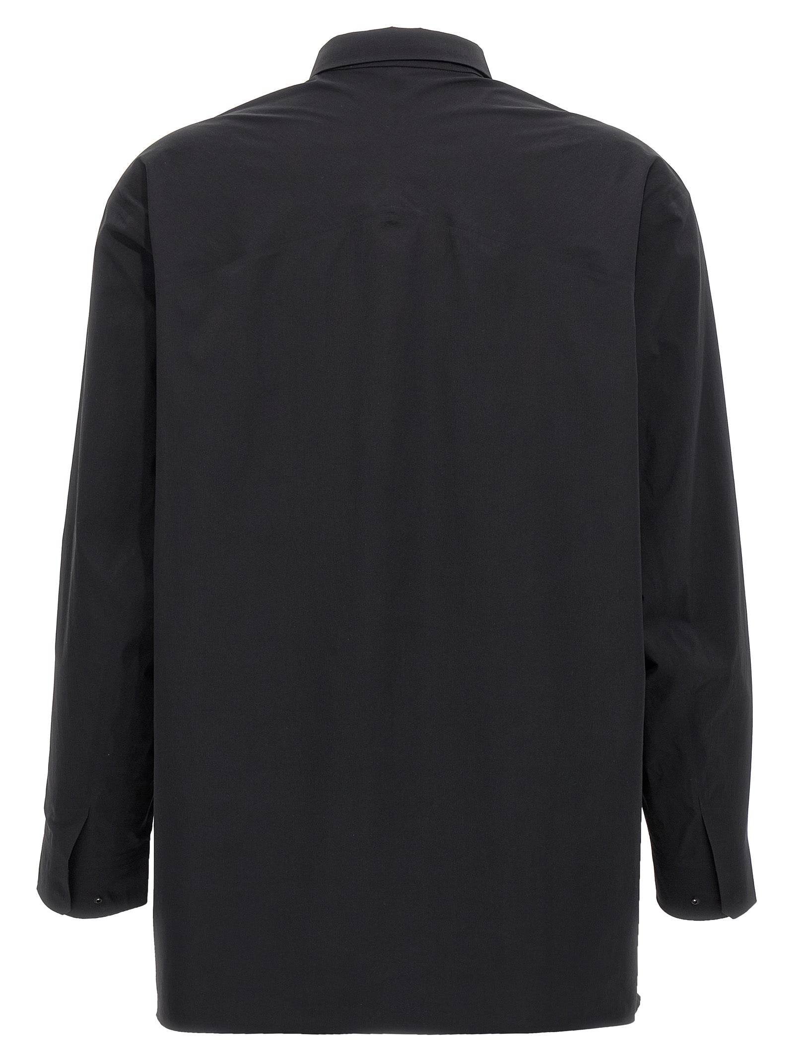 Arc'teryx Veilance Schwarze Nylonbluse