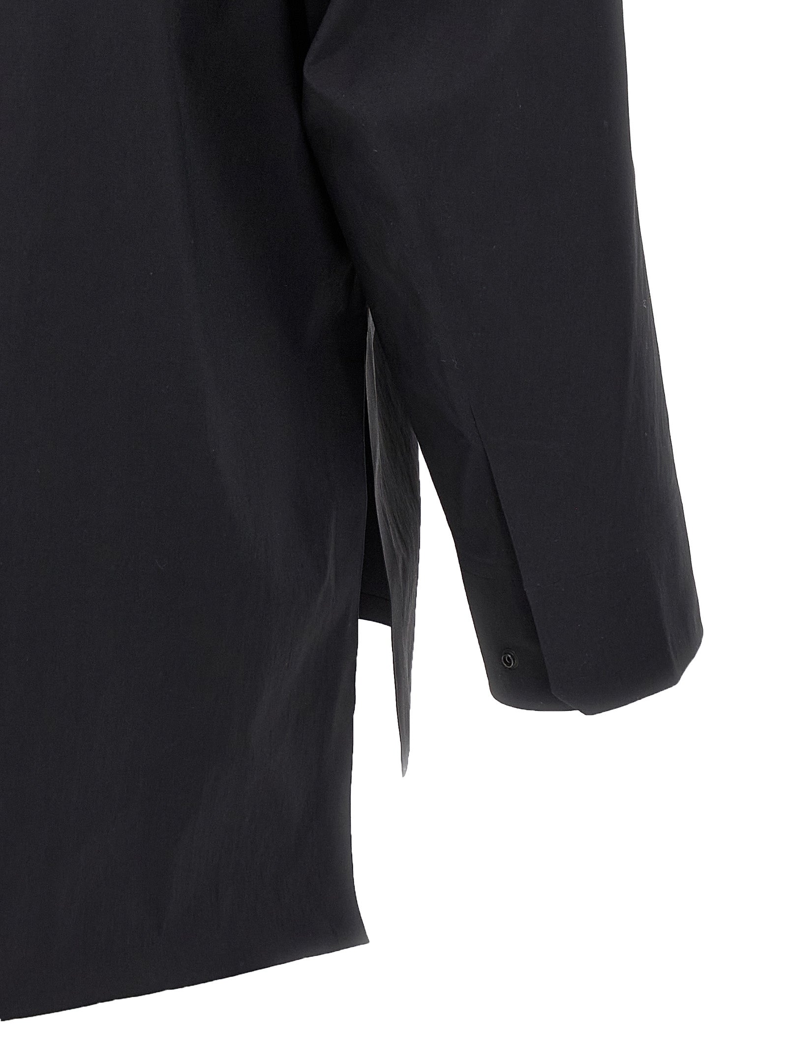 Arc'teryx Veilance Schwarze Nylonbluse