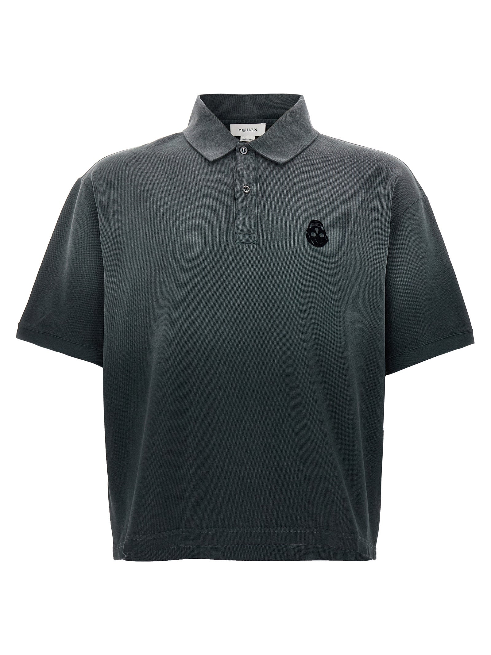 Alexander McQueen Graues Baumwoll-Sweatshirt
