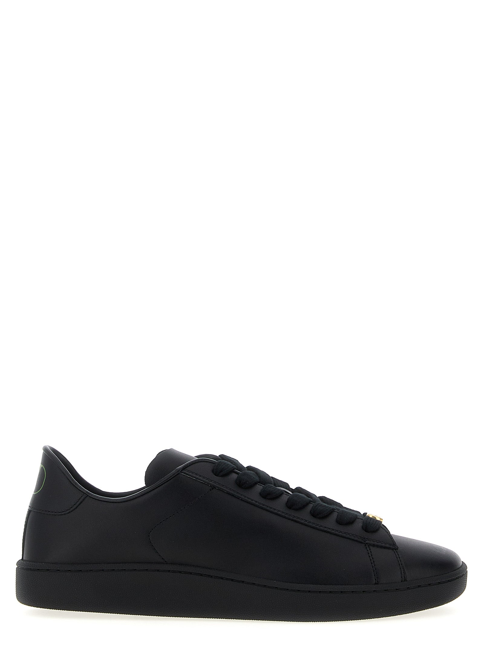 Valentino Garavani Schwarze Kalbsleder Low-Top-Sneaker