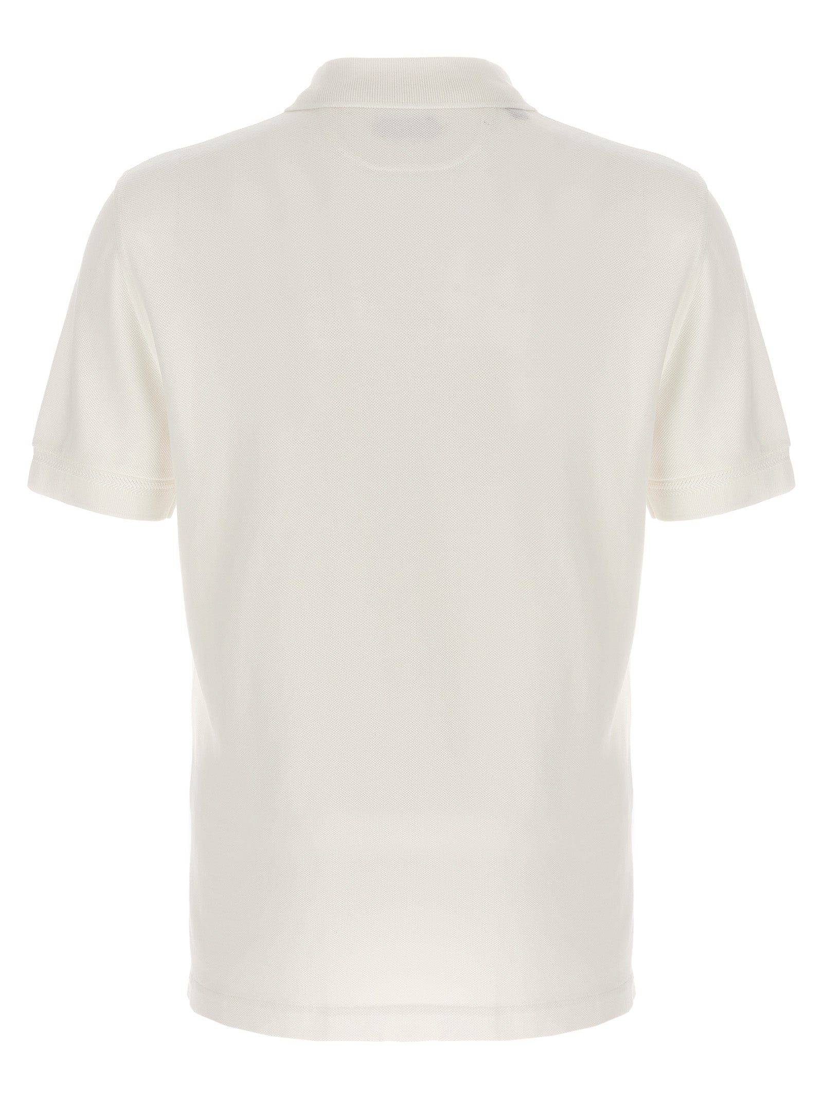 Tom Ford Weißes Lyocell-Polohemd