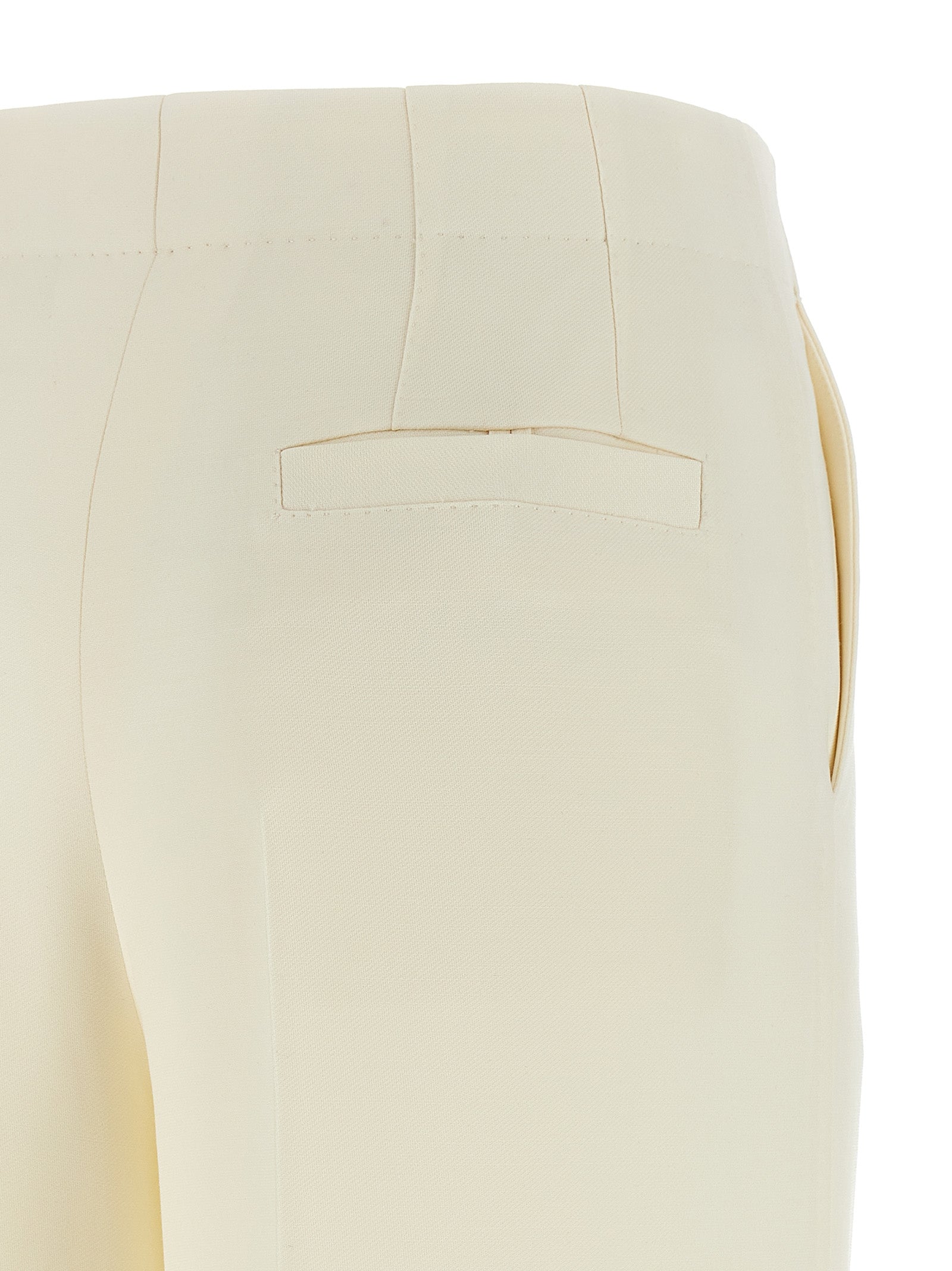 Brioni Weiße Woll-Freizeithose