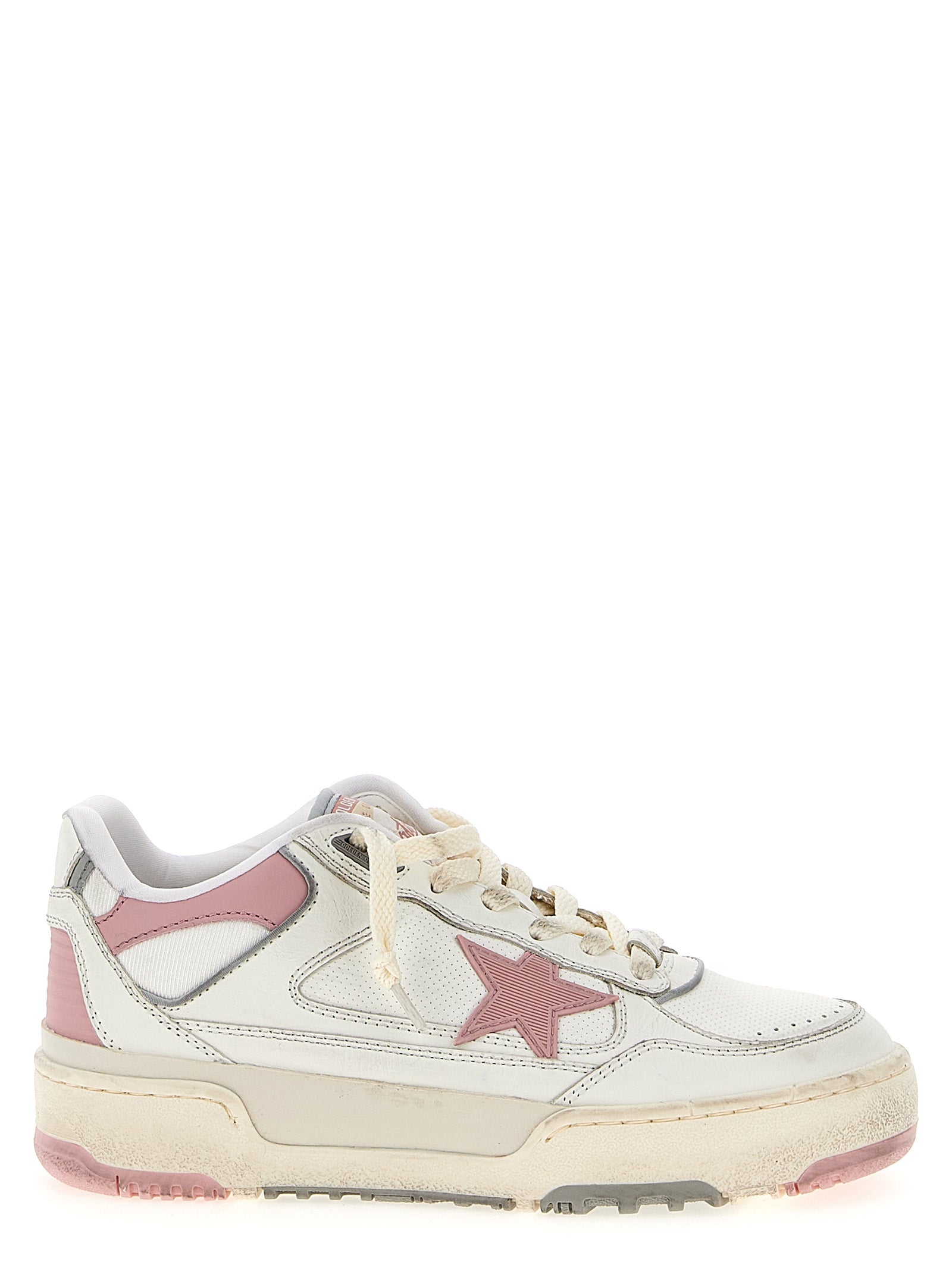 Golden Goose Mehrfarbige Leder-Sneaker im Athletic-Stil