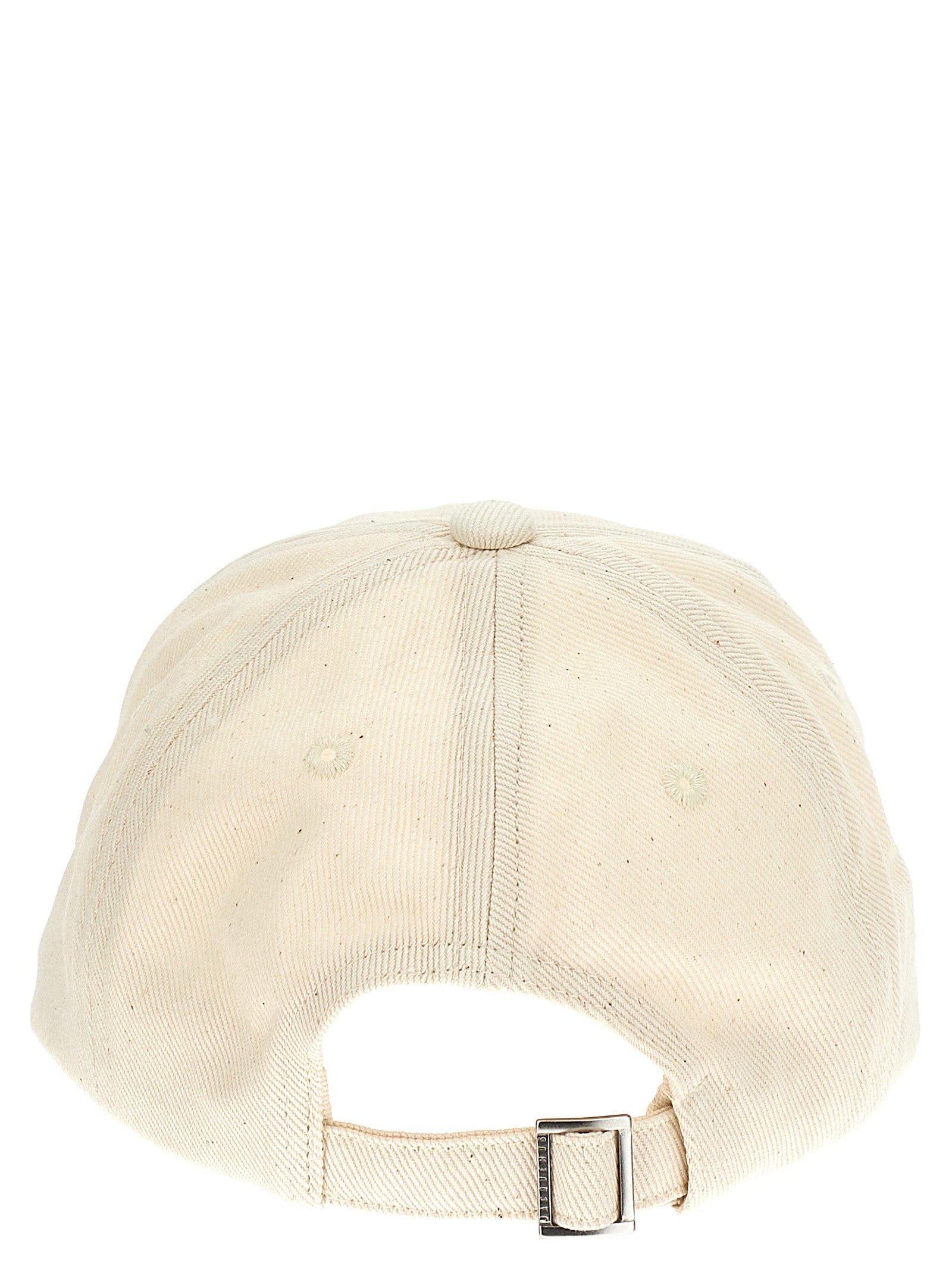 Jacquemus Weiße Baumwollkappe (Baseball Cap)