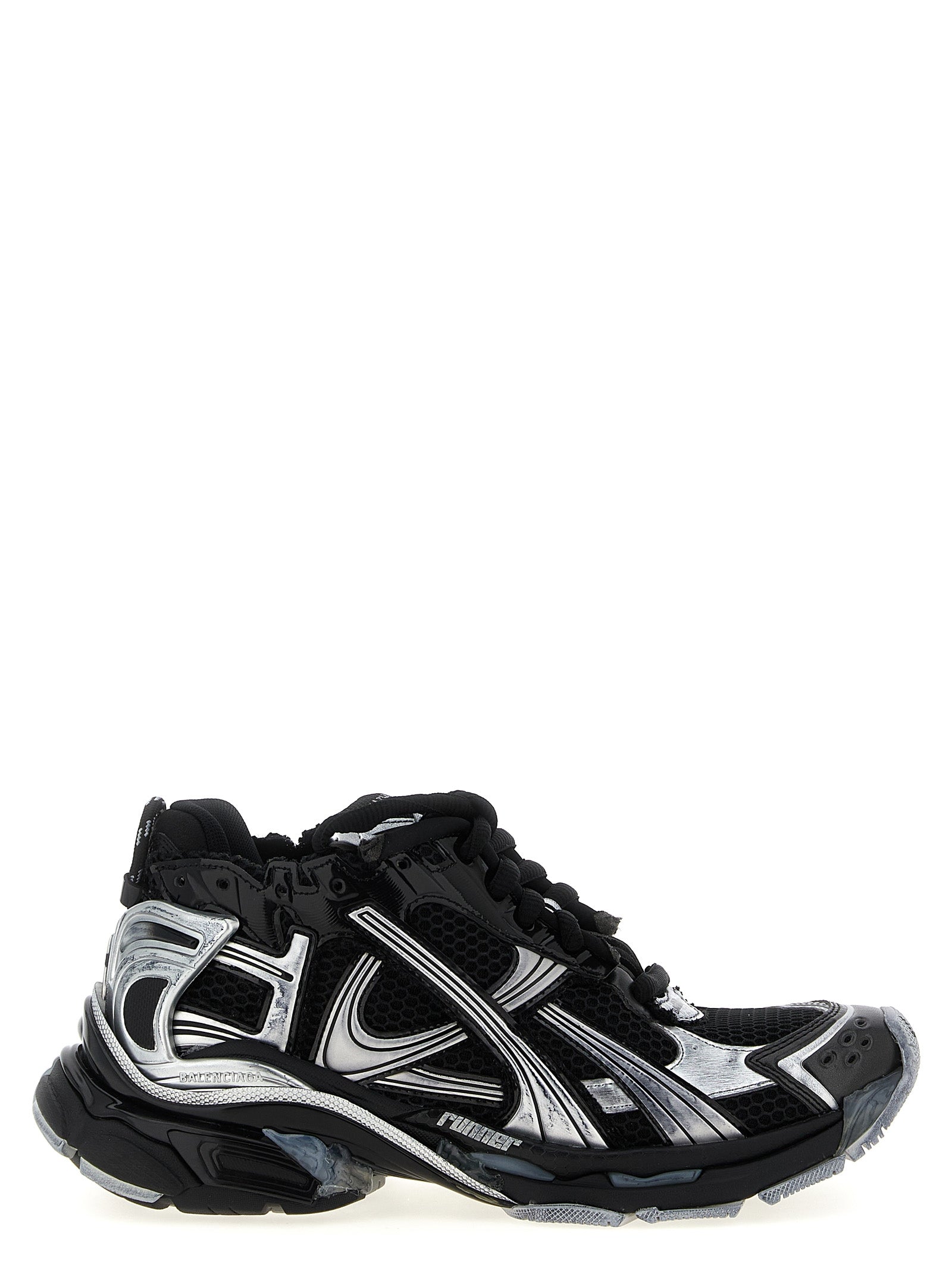 Balenciaga Schwarze Sneaker aus Polyethylen