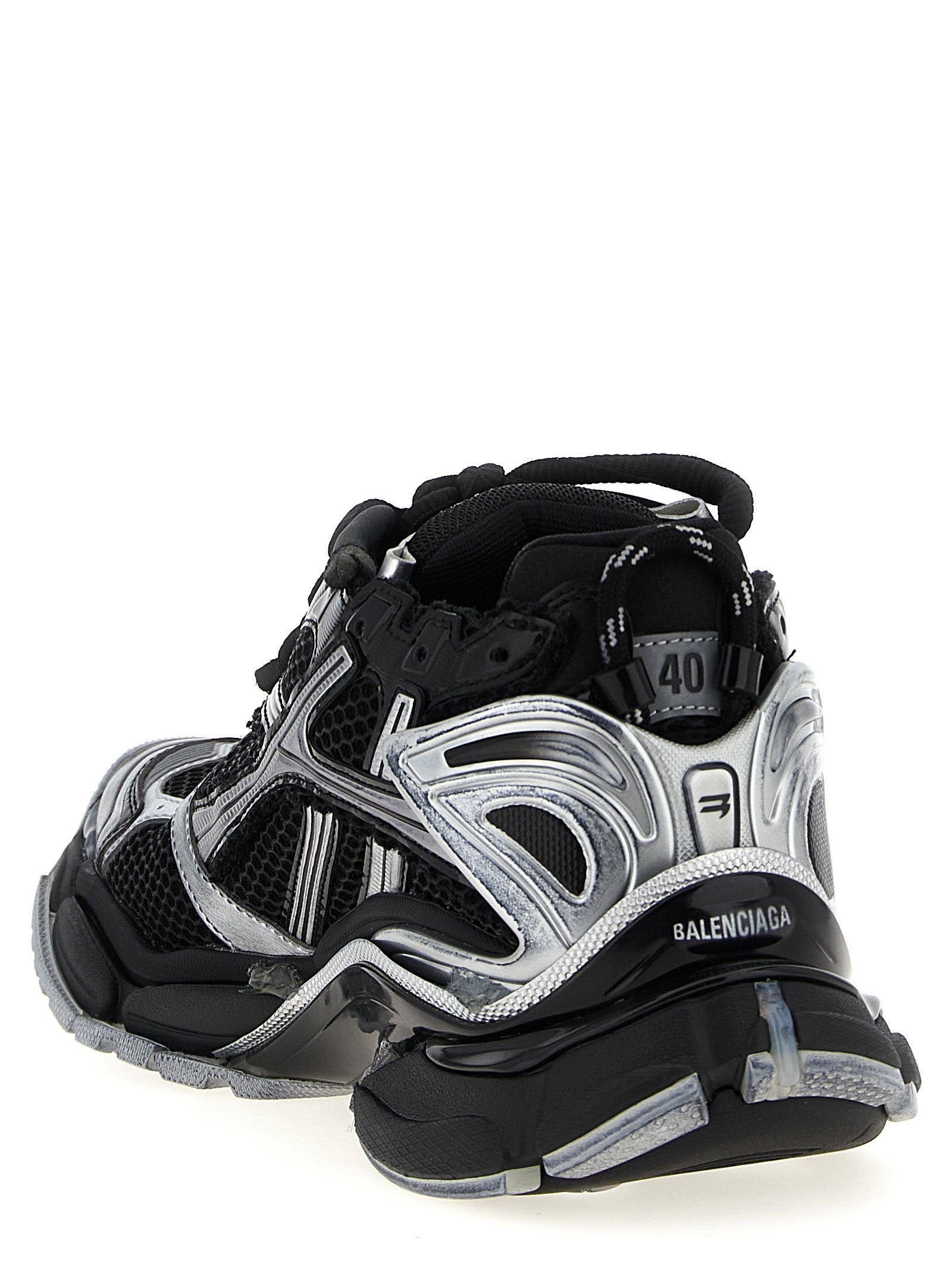 Balenciaga Schwarze Sneaker aus Polyethylen