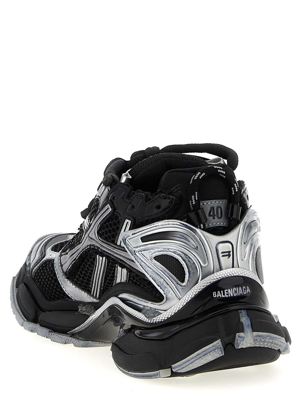 Balenciaga Schwarze Sneaker aus Polyethylen