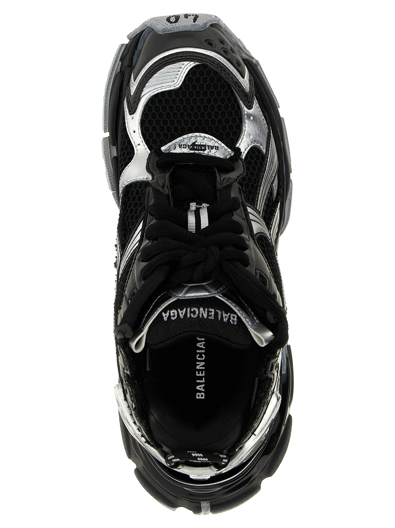 Balenciaga Schwarze Sneaker aus Polyethylen