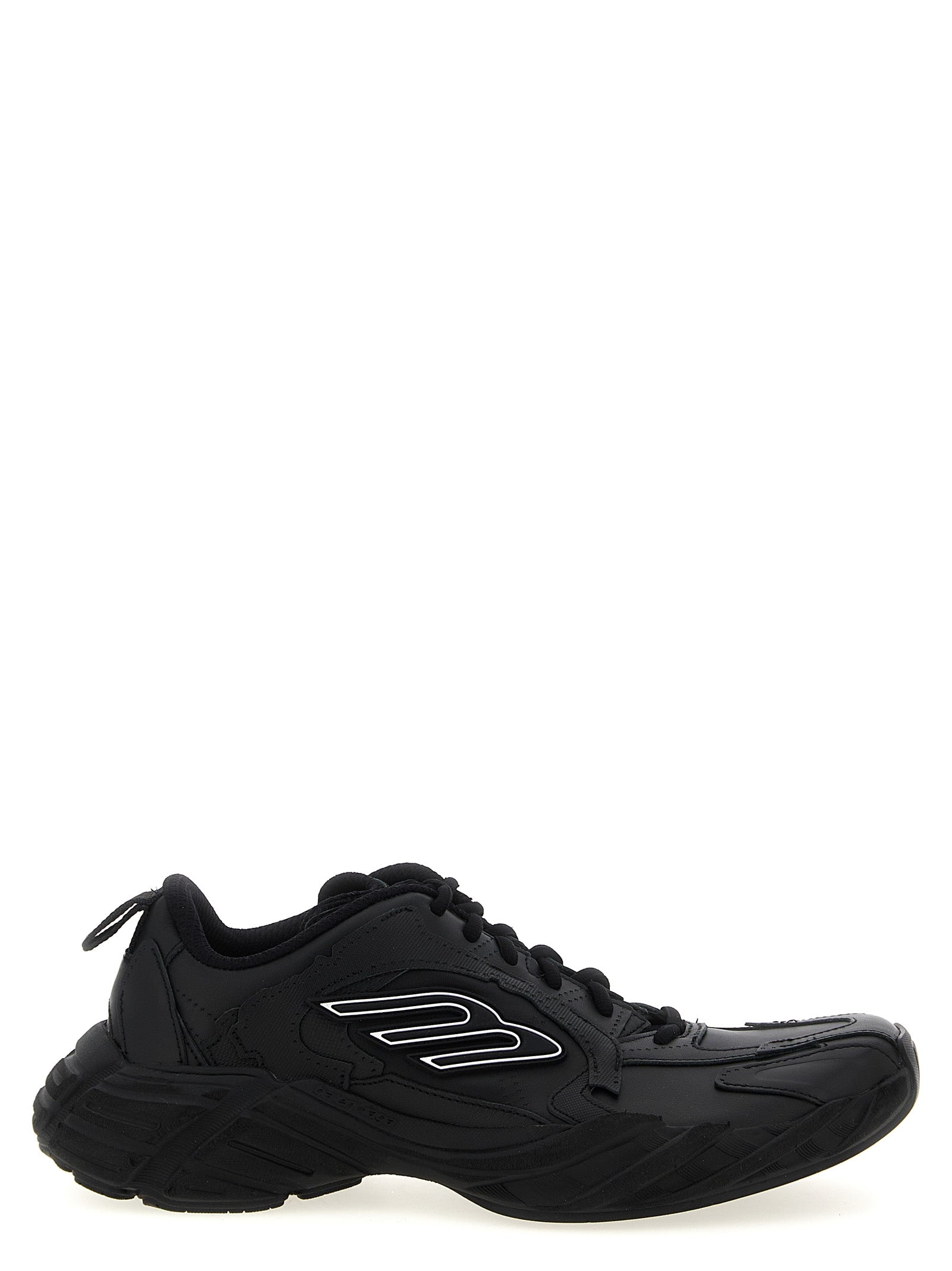 Balenciaga Schwarze Kalbsleder-Sneaker
