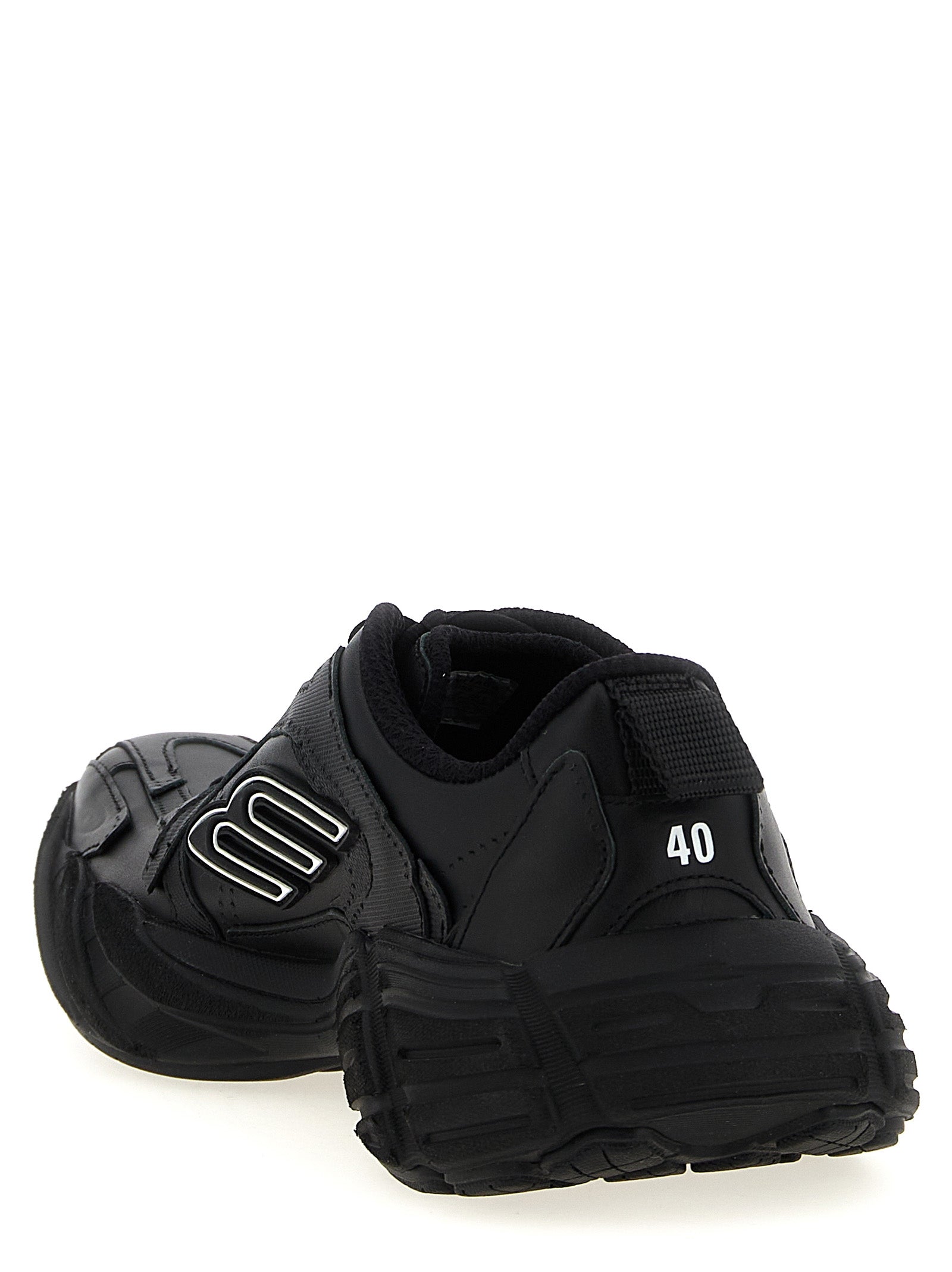 Balenciaga Schwarze Kalbsleder-Sneaker