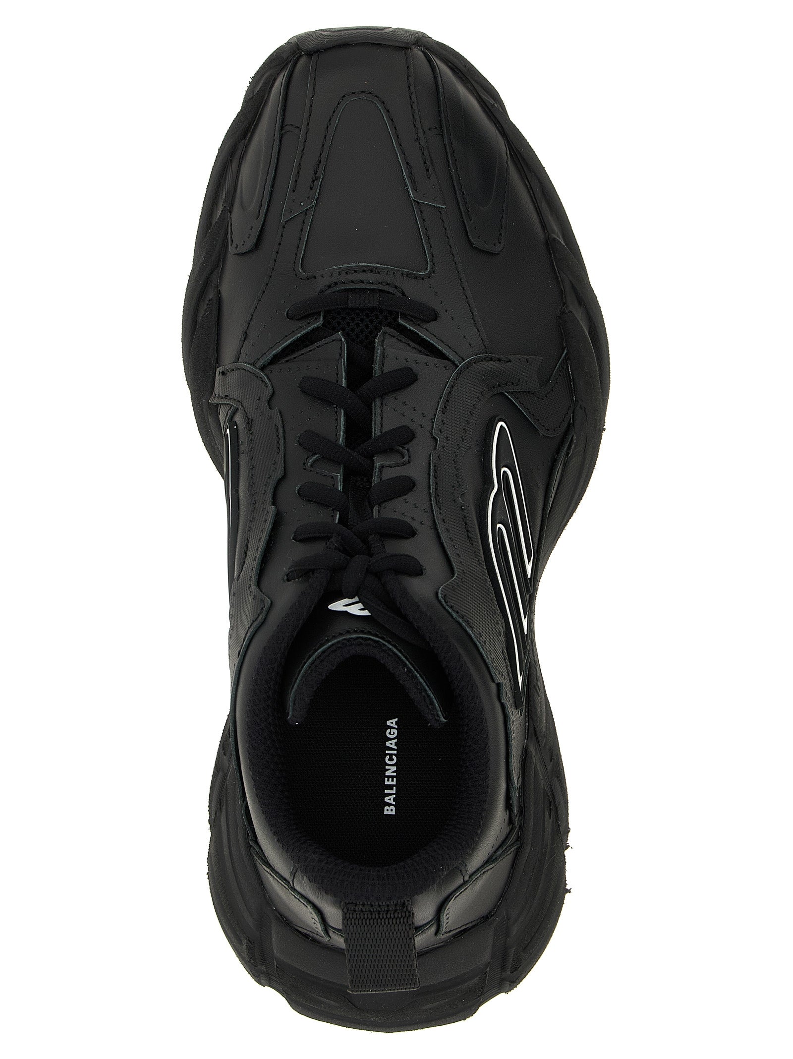 Balenciaga Schwarze Kalbsleder-Sneaker