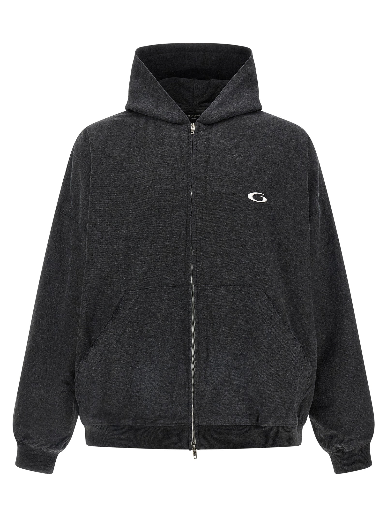 Balenciaga Grauer Baumwollpullover