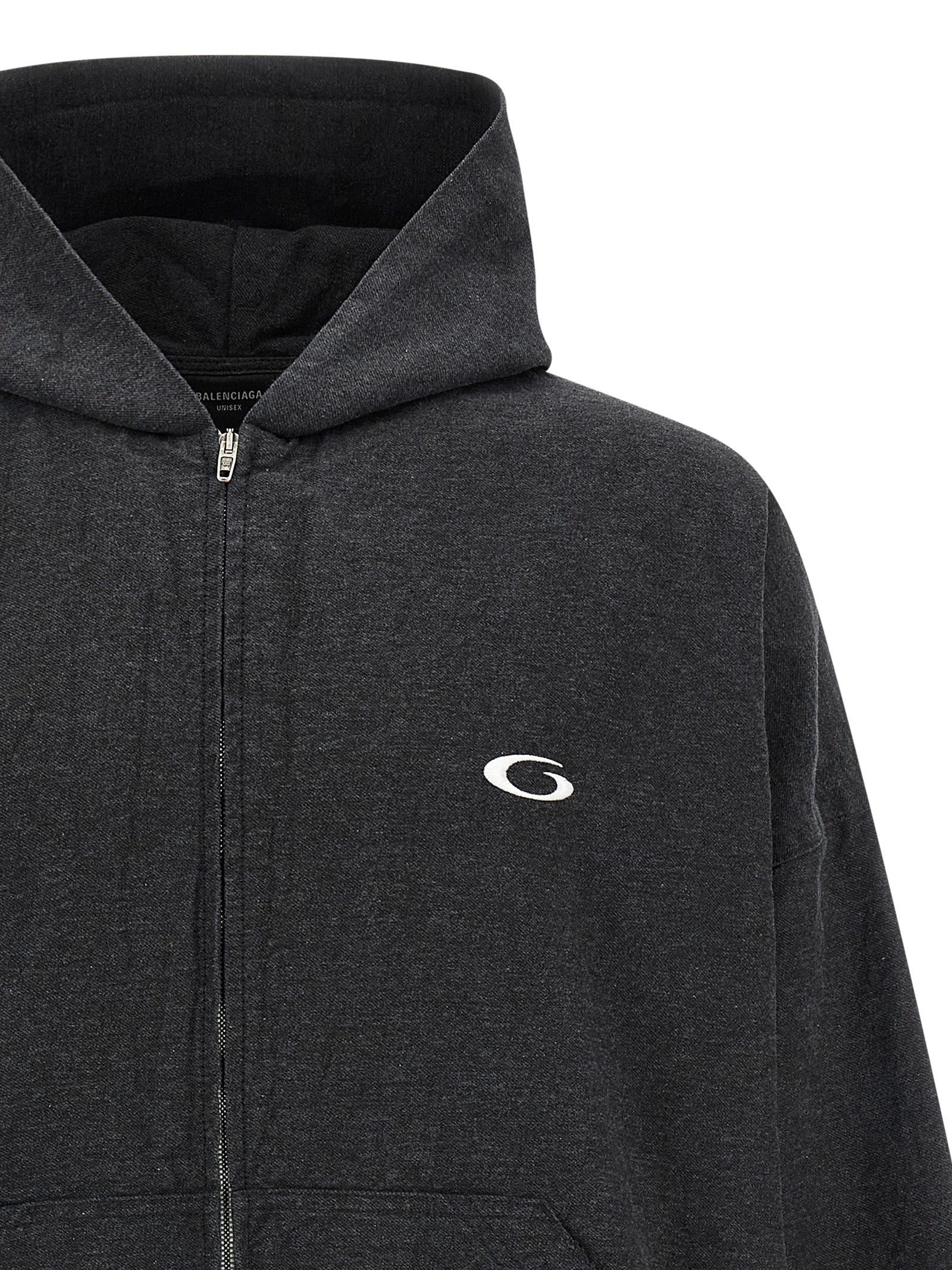 Balenciaga Grauer Baumwollpullover
