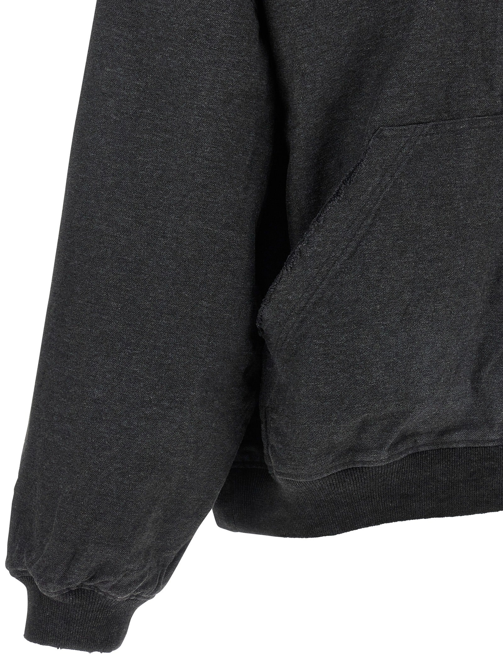 Balenciaga Grauer Baumwollpullover