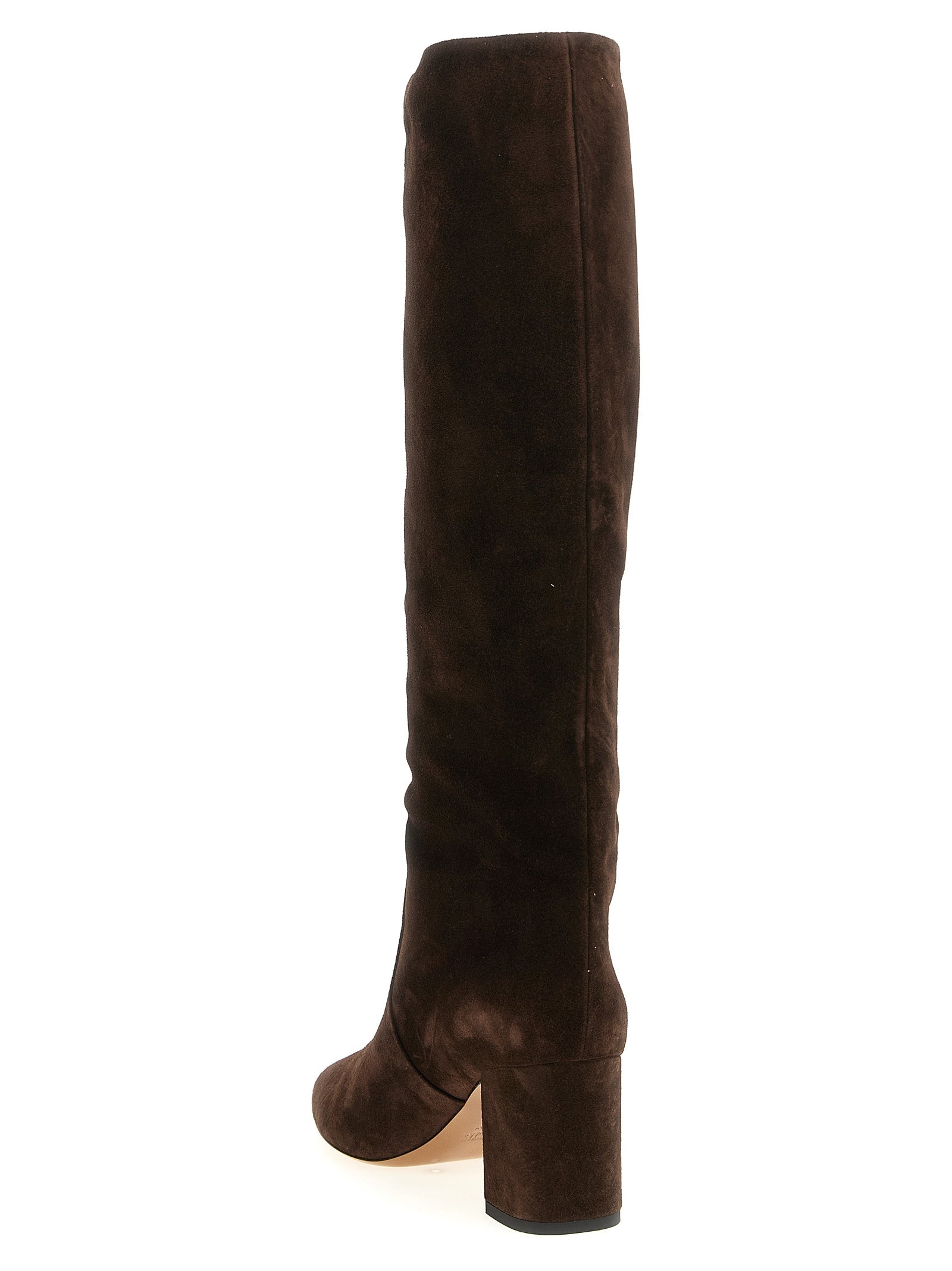 Paris Texas Braun Kalbsleder Overknee-Stiefel