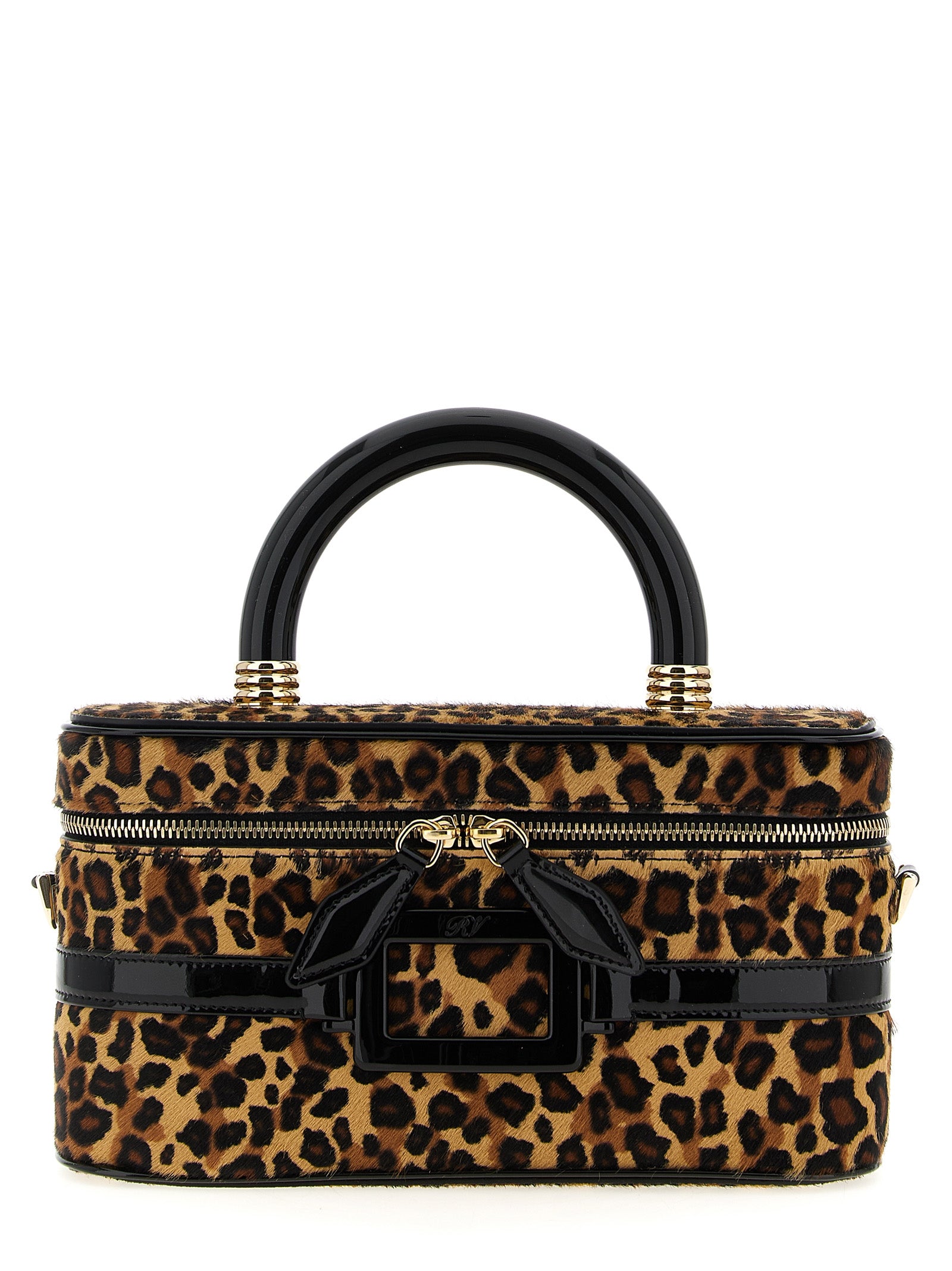 Roger Vivier Handtasche aus mehrfarbigem Kalbsleder