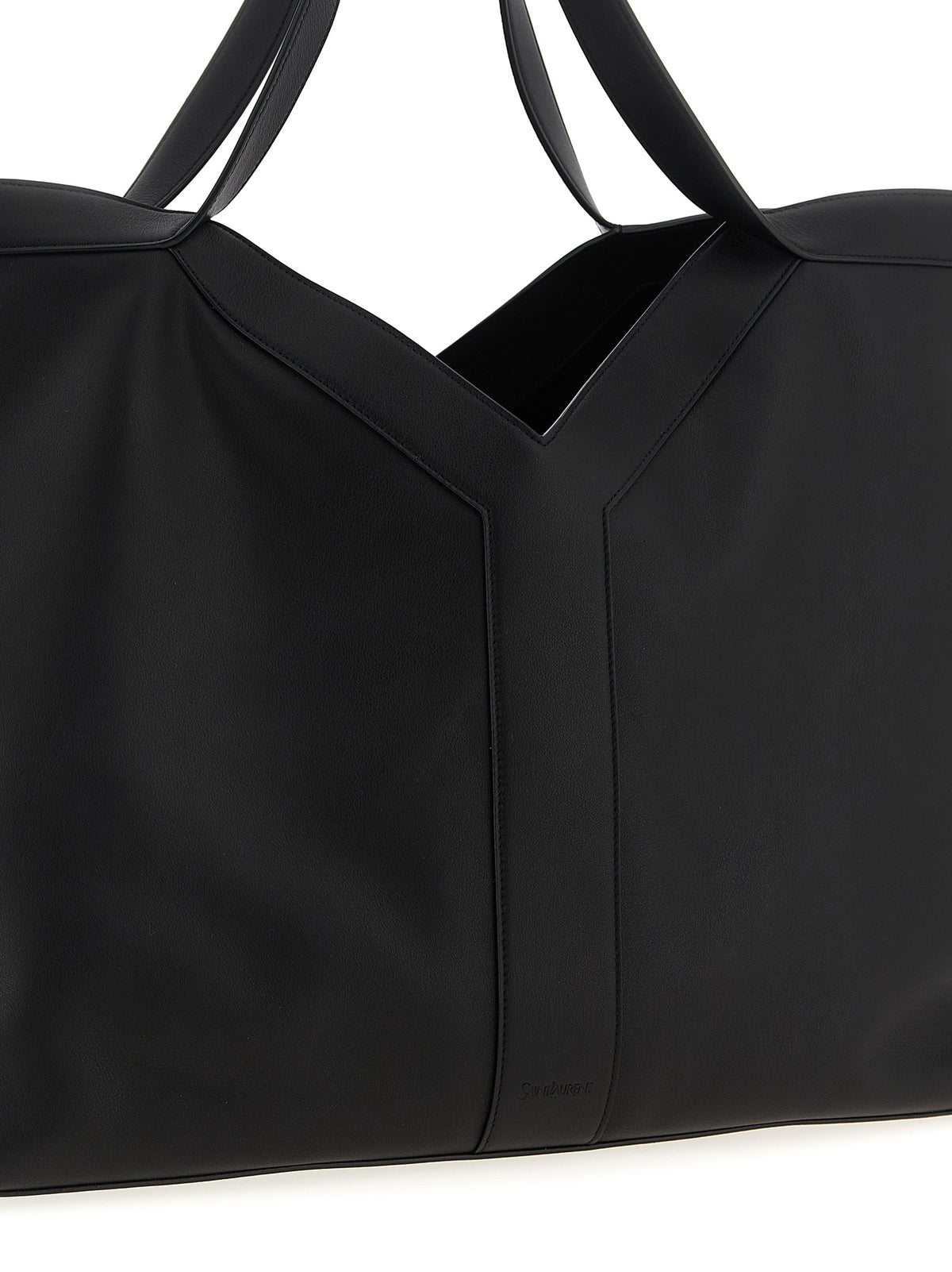 Saint Laurent Schwarze Kalbsleder-Tasche