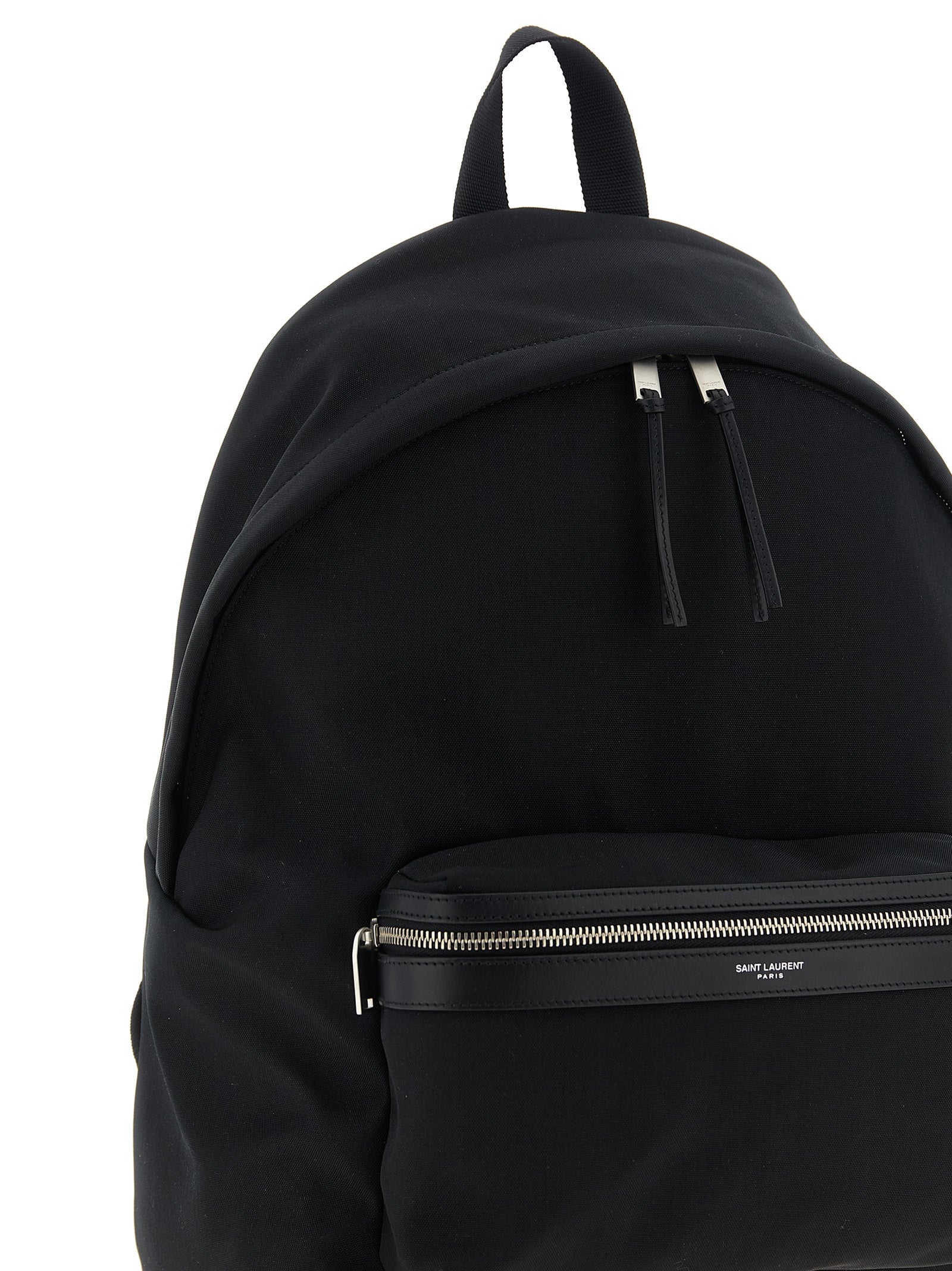 Saint Laurent Schwarzer Polyamid-Rucksack