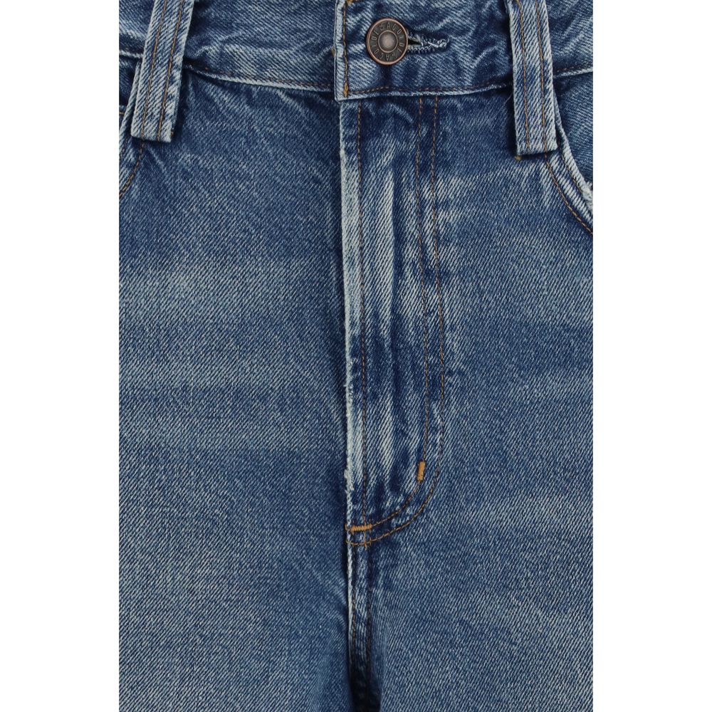 Agolde Blaue Baumwolljeans im Relaxed Fit