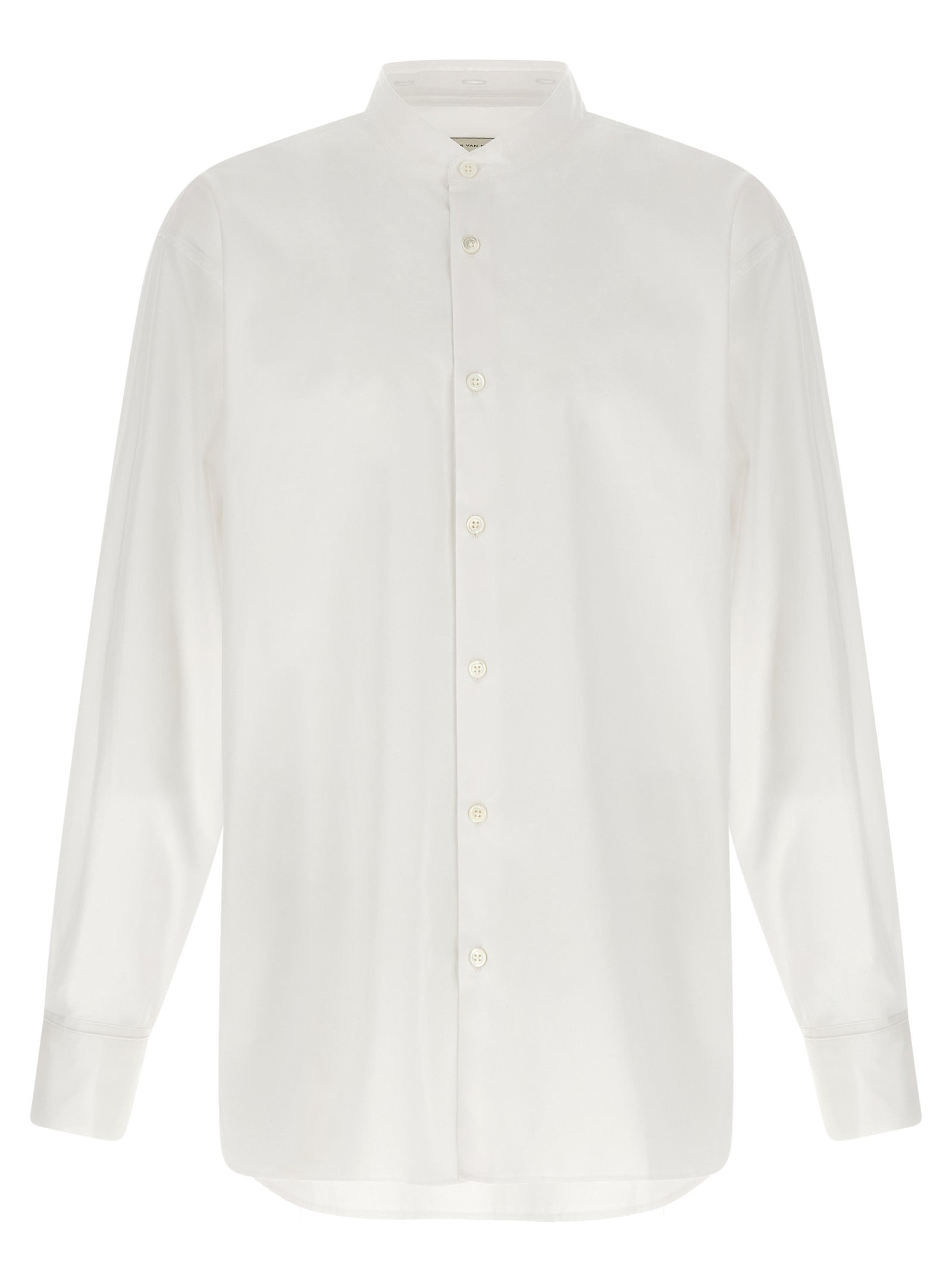 Dries Van Noten Weiße Baumwollbluse