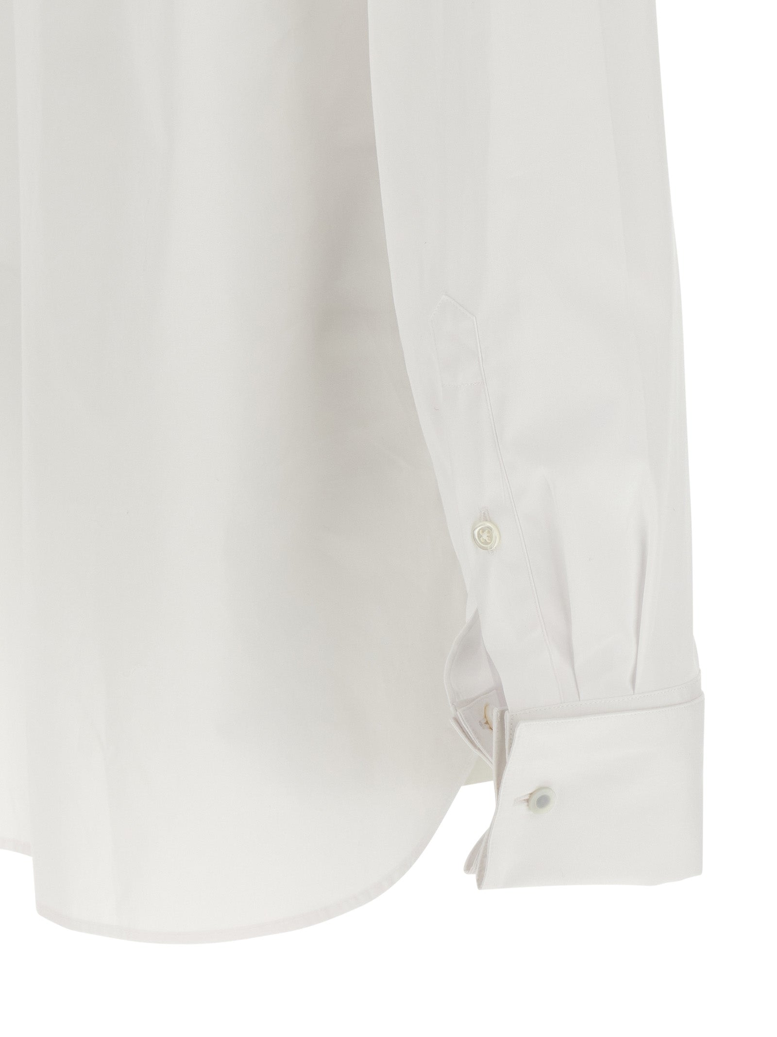 Dries Van Noten Weiße Baumwollbluse