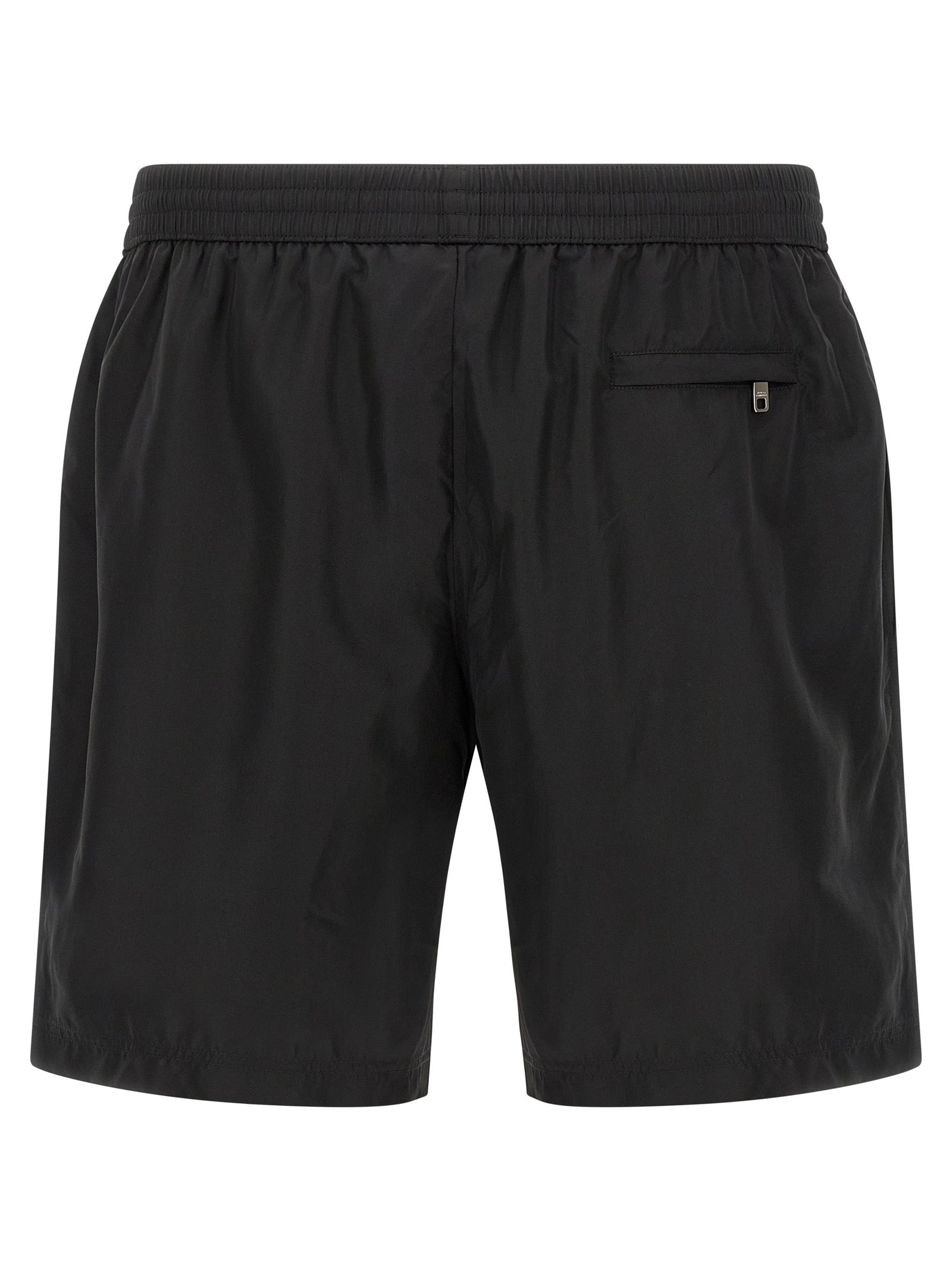 Dolce & Gabbana Schwarze Badeshorts aus Polyamid