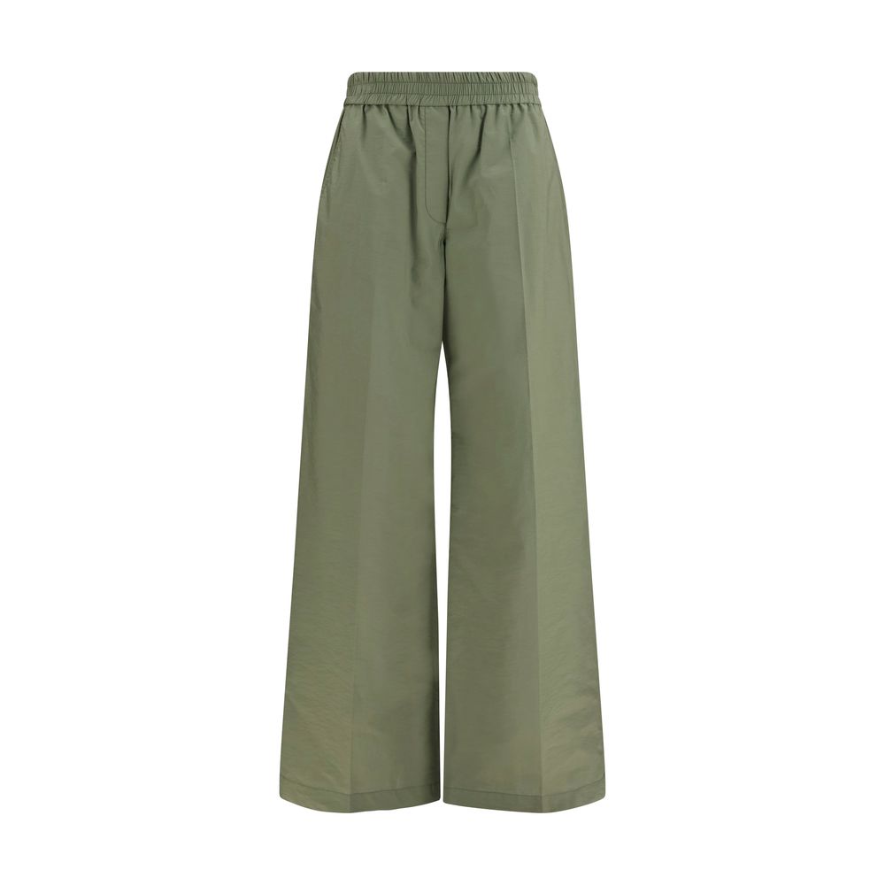 Brunello Cucinelli Zweifarbige Baumwoll-Freizeithose