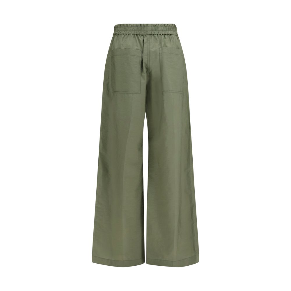 Brunello Cucinelli Zweifarbige Baumwoll-Freizeithose