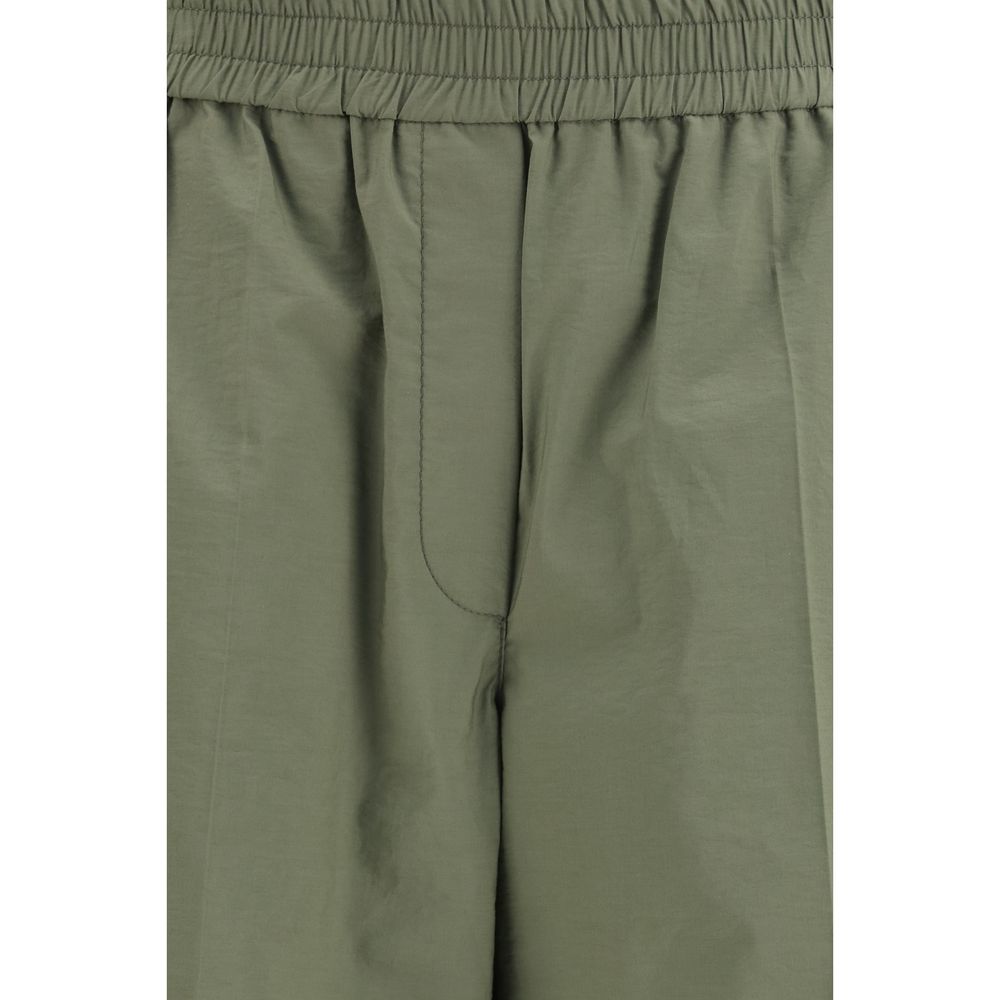 Brunello Cucinelli Zweifarbige Baumwoll-Freizeithose