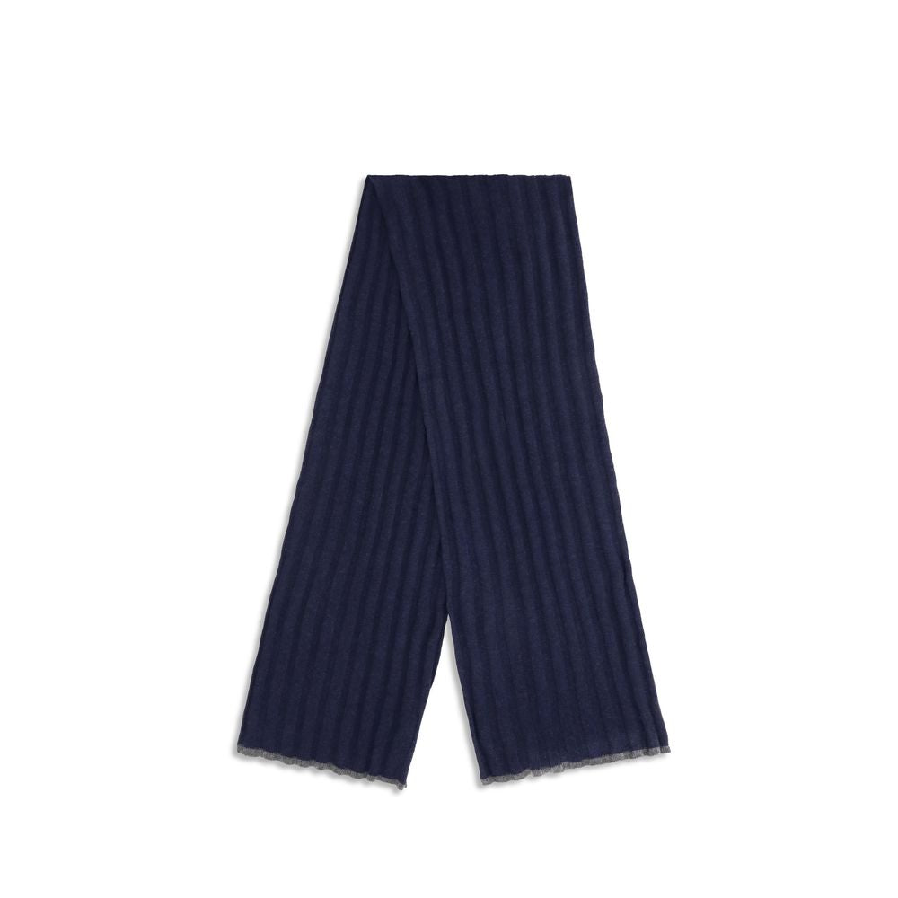 Brunello Cucinelli Blauer Kaschmir-Foulard