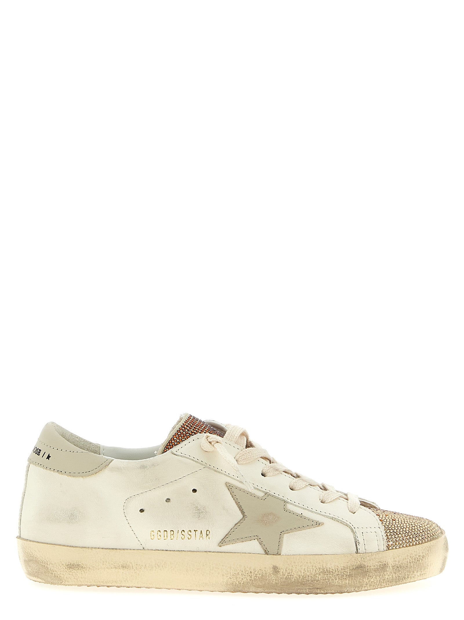 Golden Goose Mehrfarbige Low-Top-Sneaker aus Rindsleder