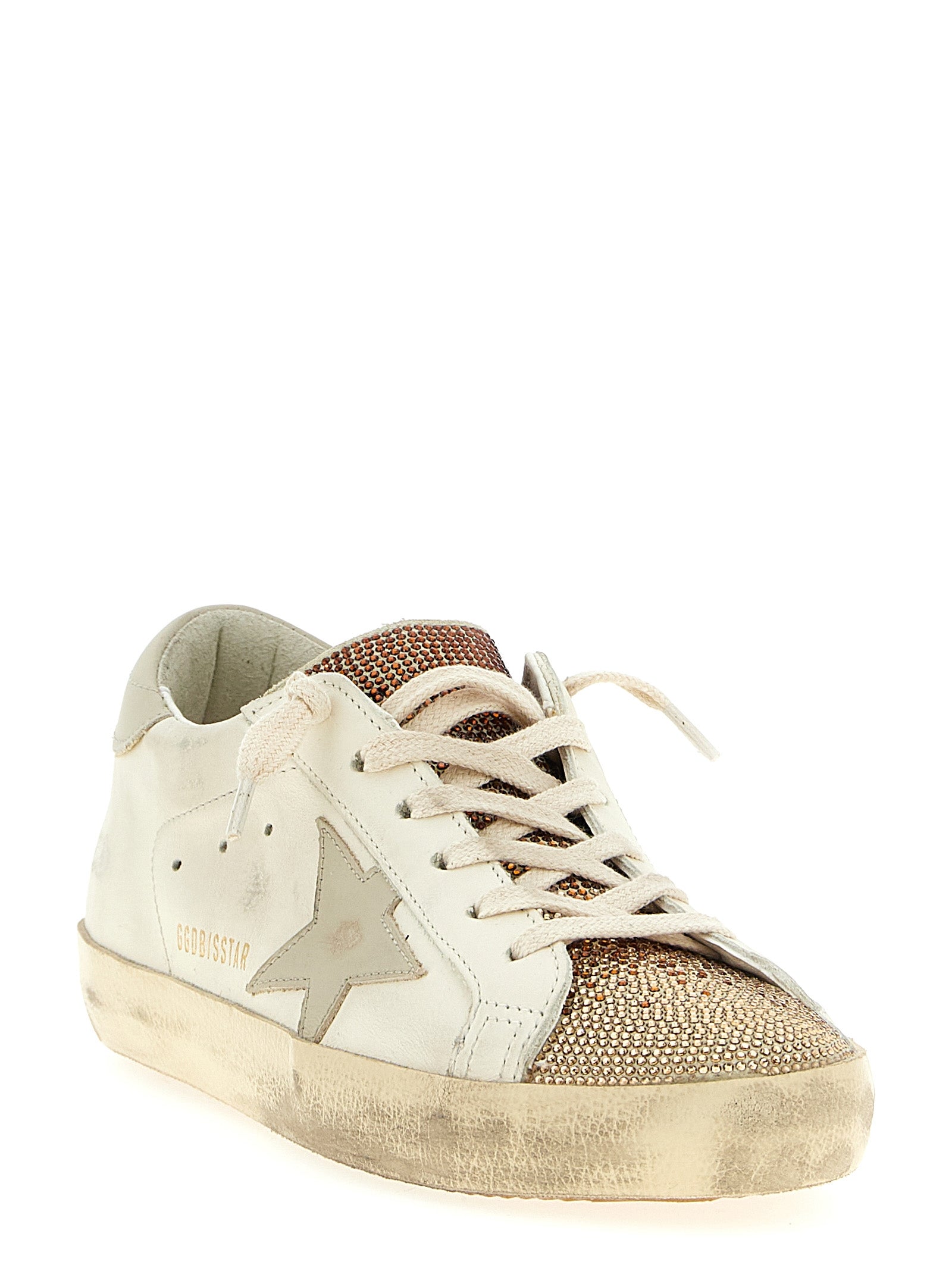 Golden Goose Mehrfarbige Low-Top-Sneaker aus Rindsleder